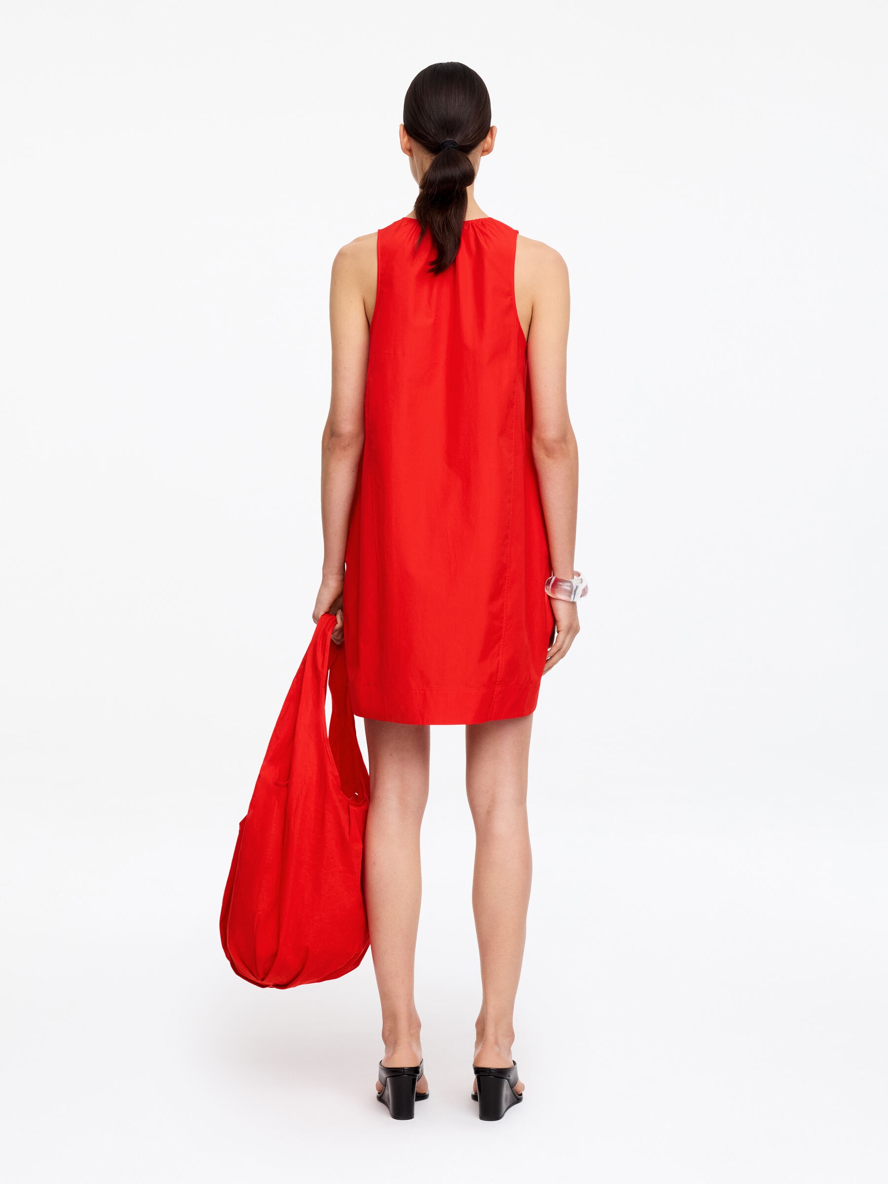 Ärmlös klänning - Röd - Regular fit - Women - StillMedia/Lookbook - 3