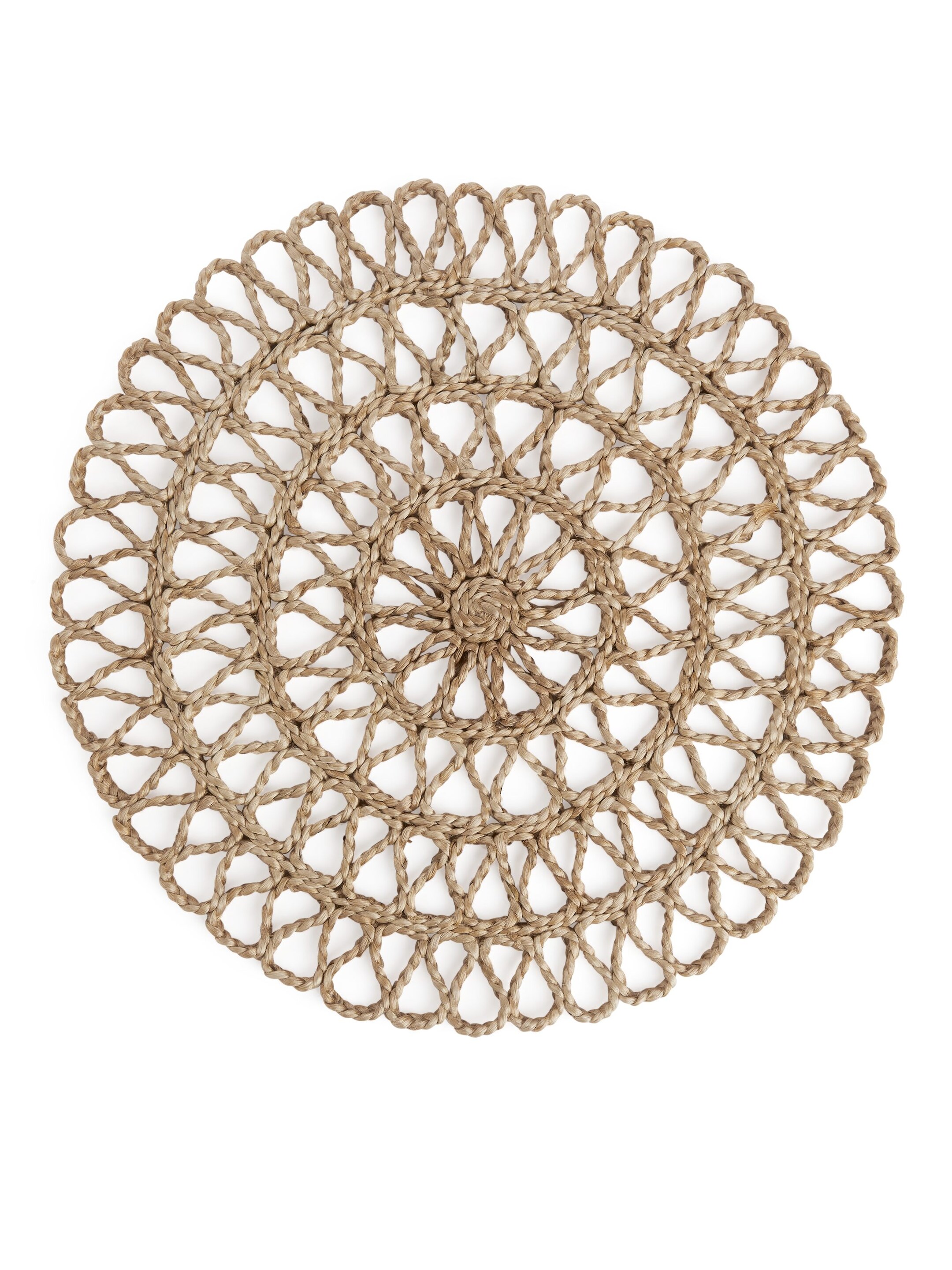 Größeres Bild anzeigen: Jute-Platzdeckchen, 38 cm - Beige - Home All | H&M AT 1