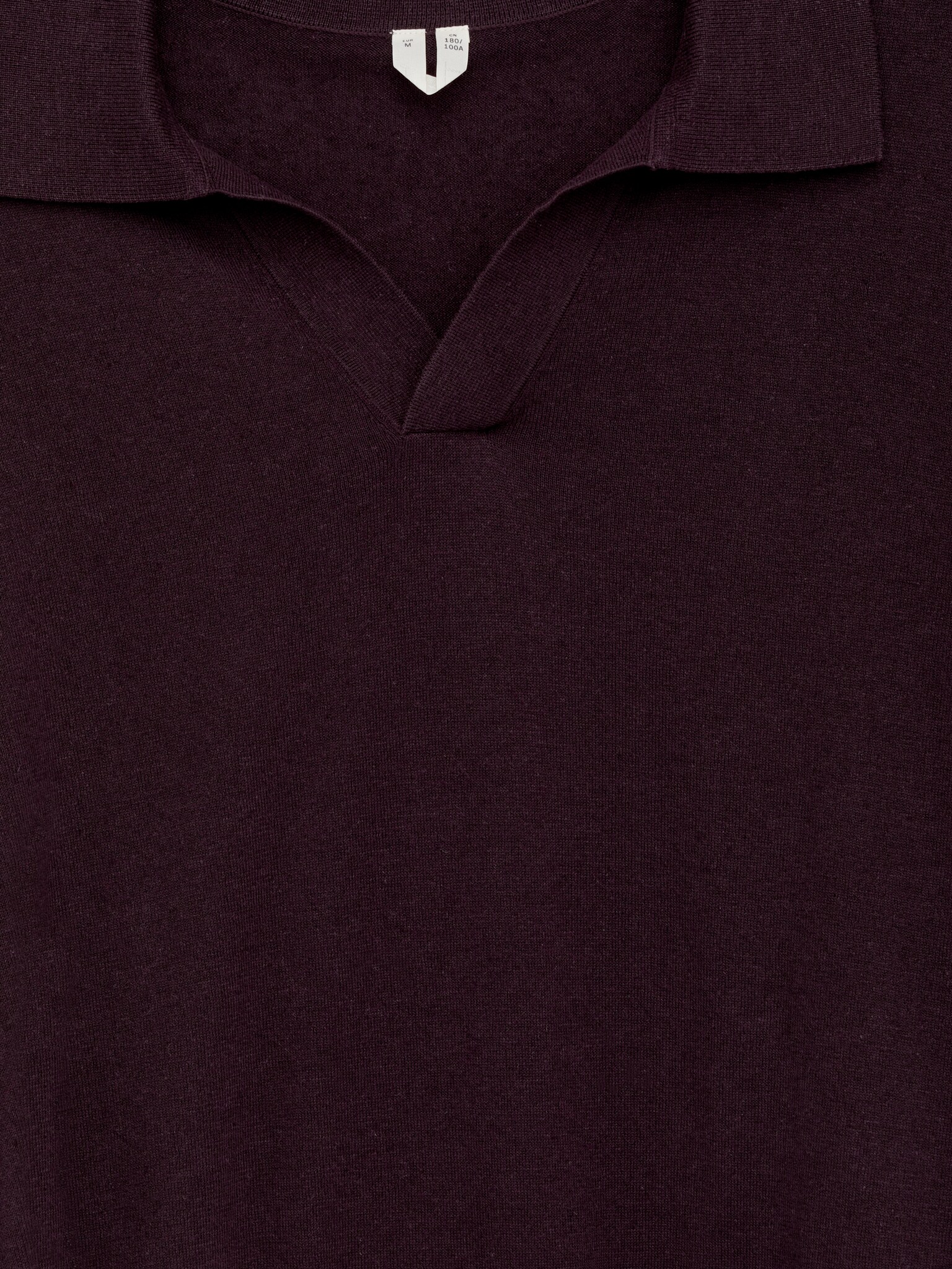 Polo en lin et coton - Bordeaux/Bleu foncé/Taupe/Bleu foncé/Taupe clair/Vert kaki/Bleu foncé - 2