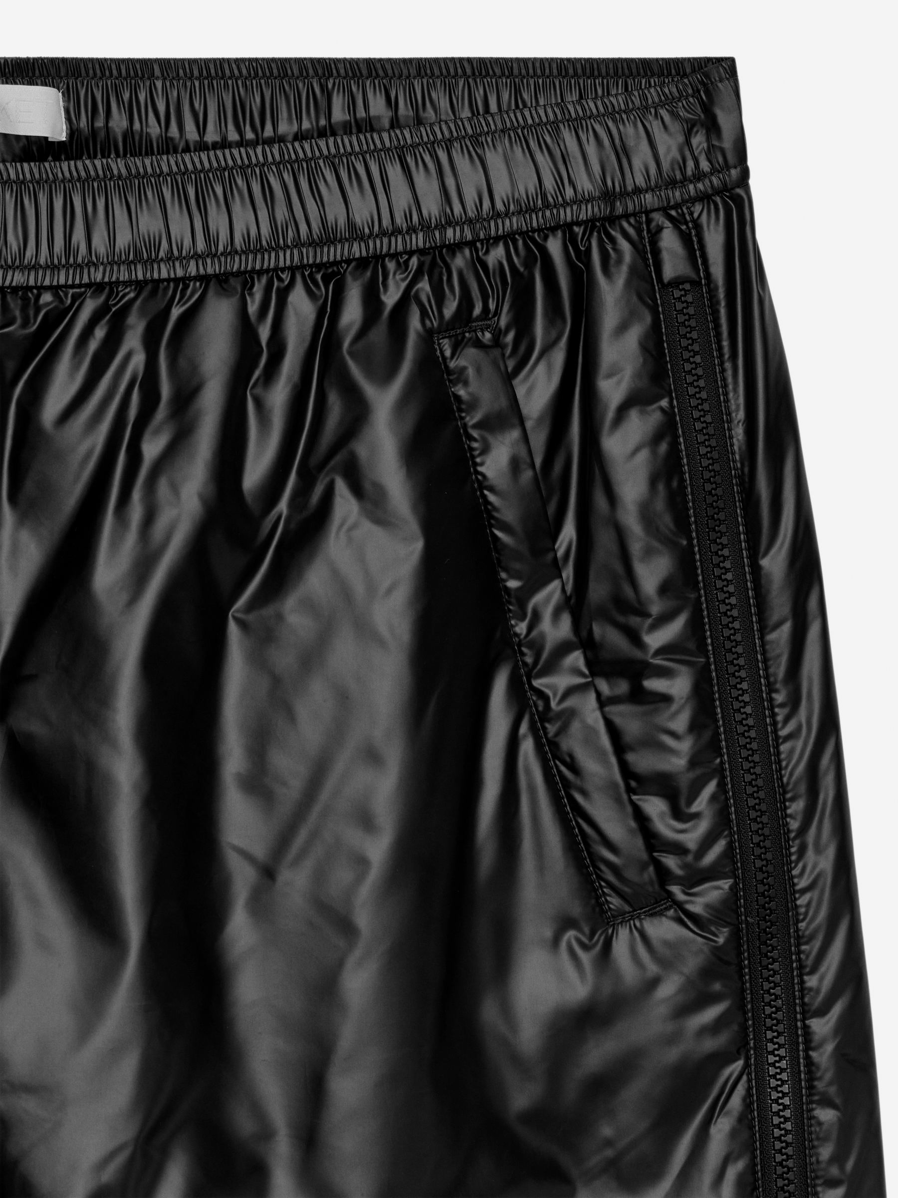 Padded Trousers - Black - Regular fit - Women - StillMedia/DescriptiveDetail - 1