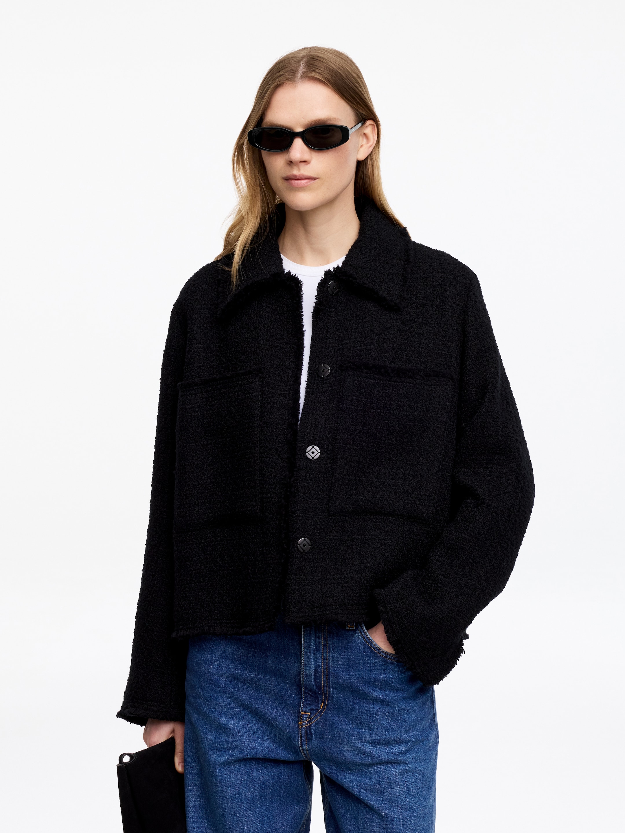 Lunettes de soleil Emery de KOMONO - Noir - Femme - StillMedia/Lookbook - 3