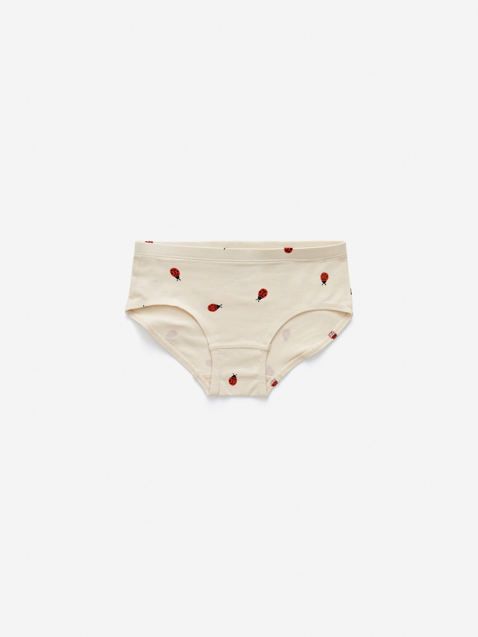 Cotton Jersey Briefs Set of 3 - Pink/Blue/Beige/Pink/Off White/Lilac - 2