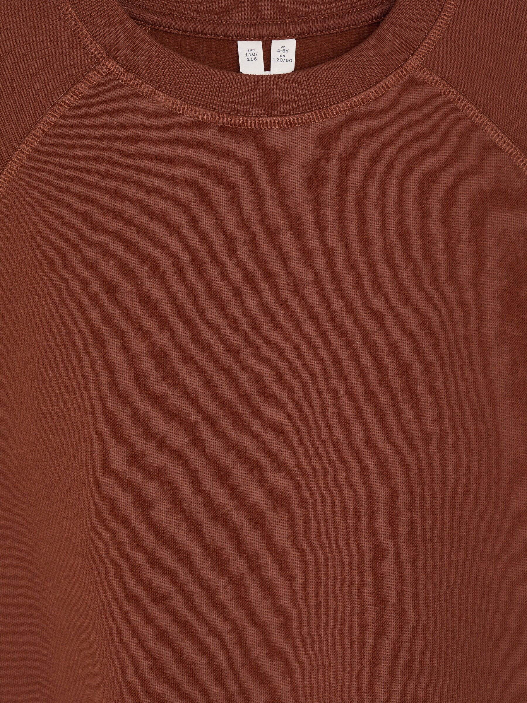 Sweatshirt i bomull - Roströd - Regular fit - Children - StillMedia/DescriptiveDetail - 3