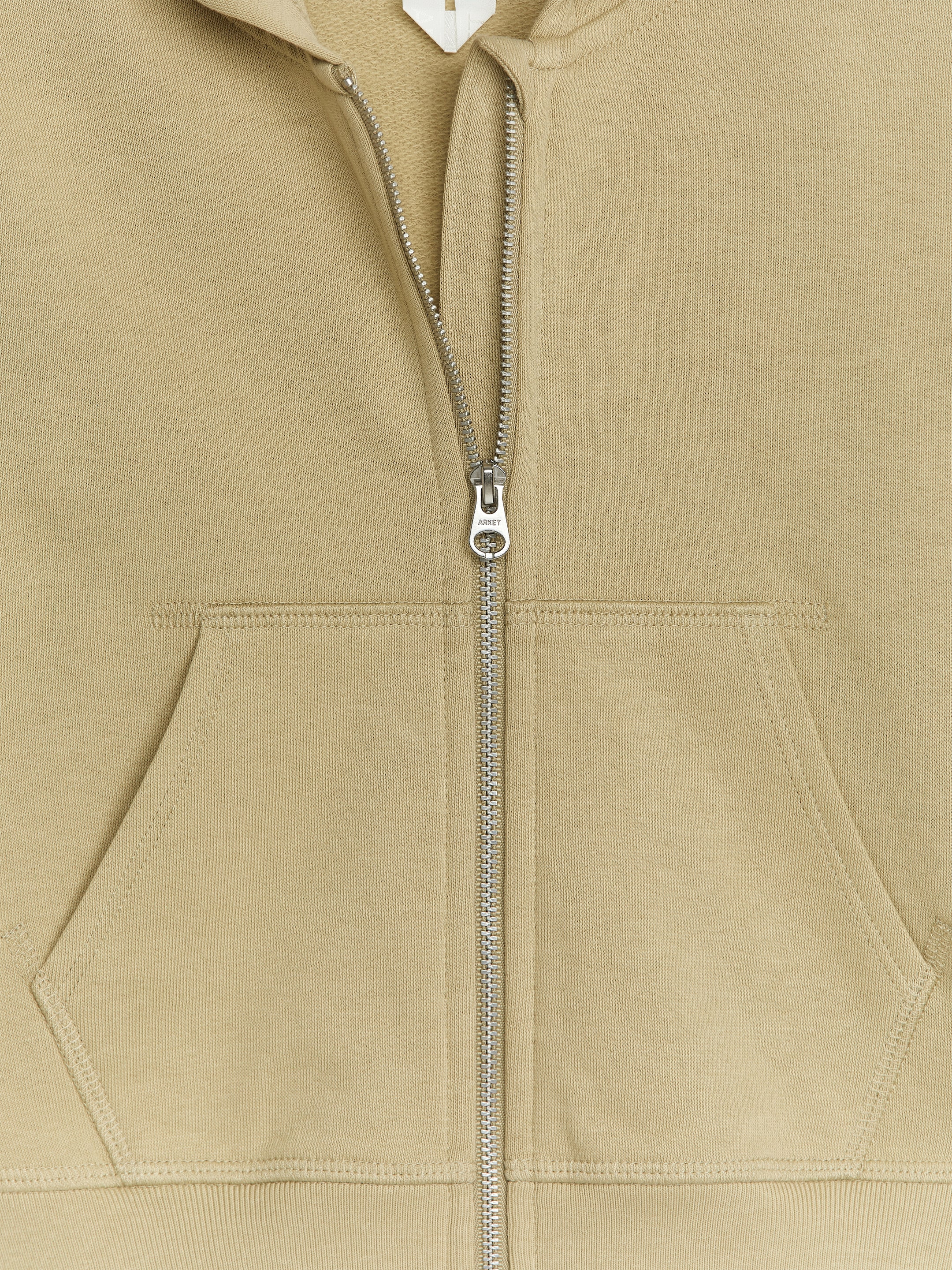 Huvtröja med dragkedja - Beige - Loose fit - Children - StillMedia/DescriptiveDetail - 2