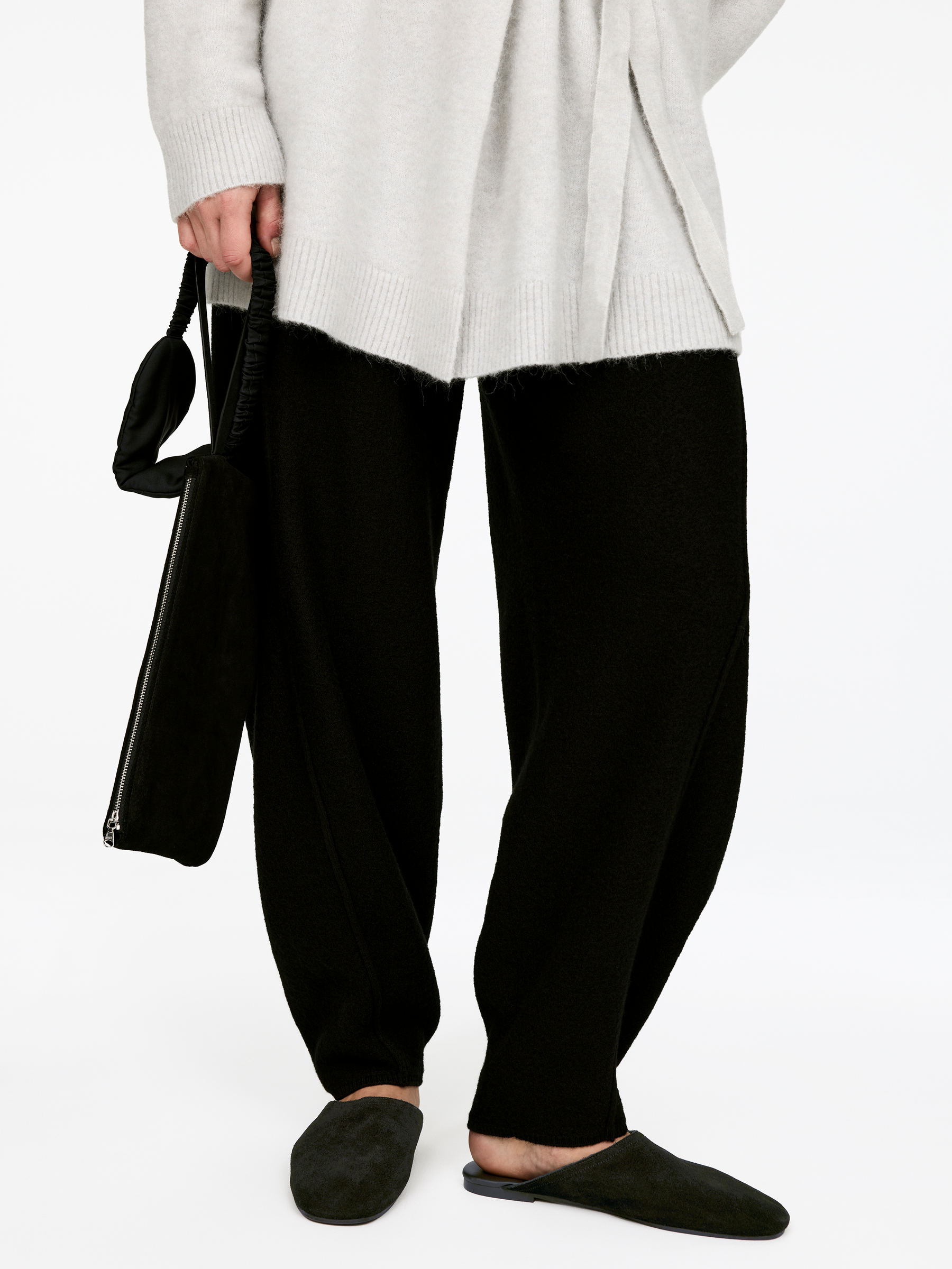 Suede Travel Slippers-#272627-17601