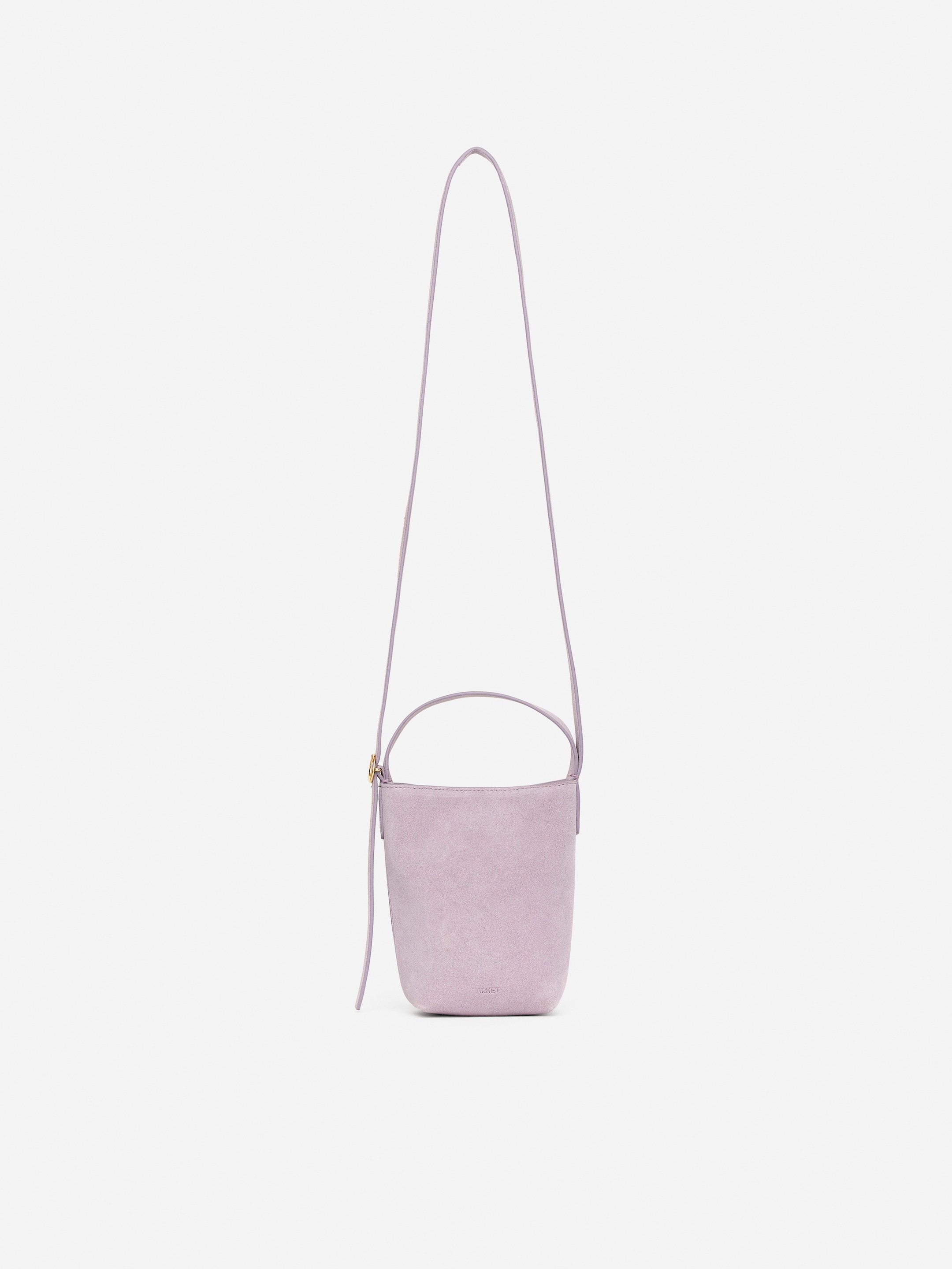 Split Suede Crossbody Bag-#CAC3D5-15533