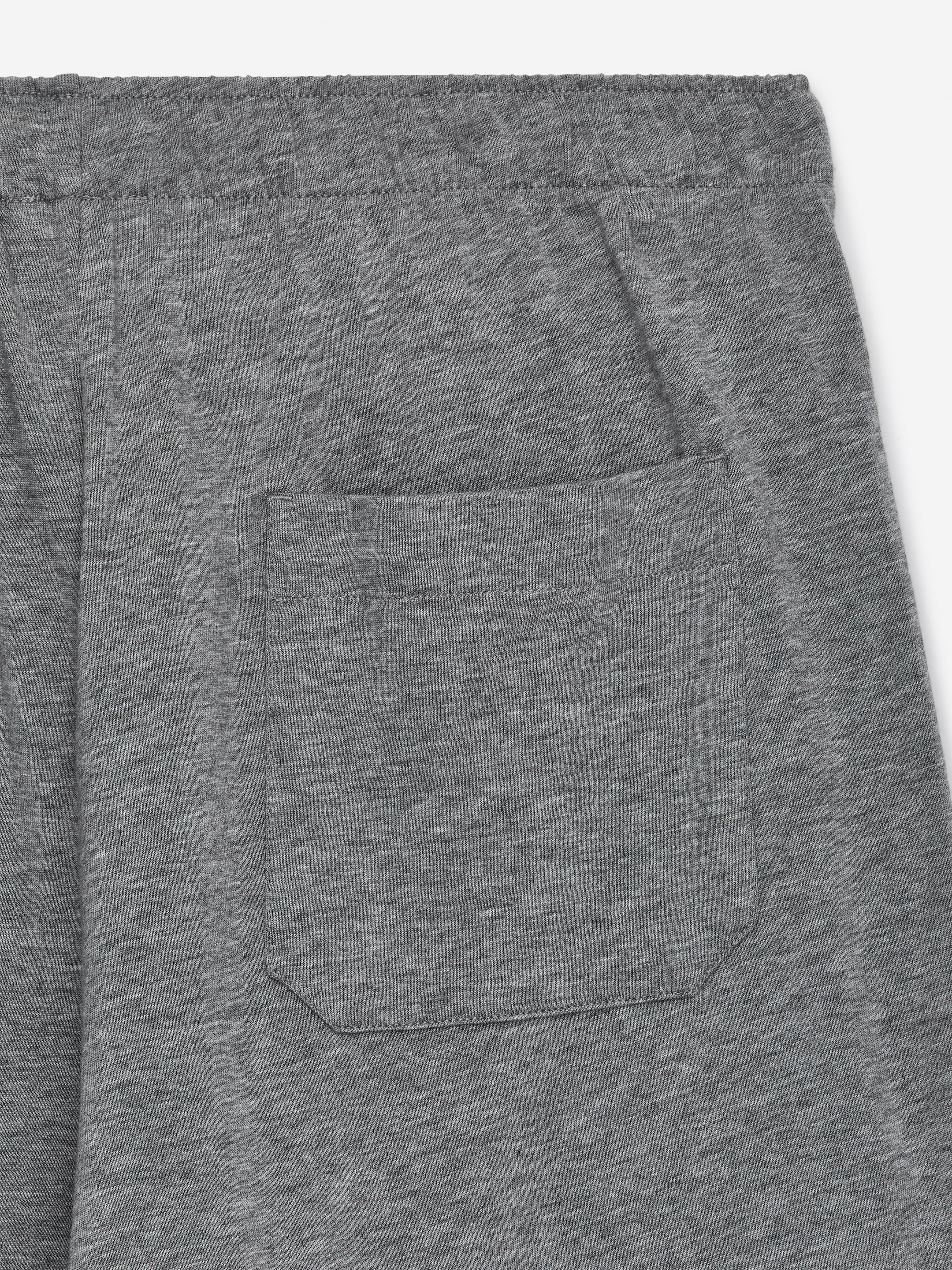 Soft Pyjama Shorts - Grey - Regular fit - Men - StillMedia/DescriptiveDetail - 2