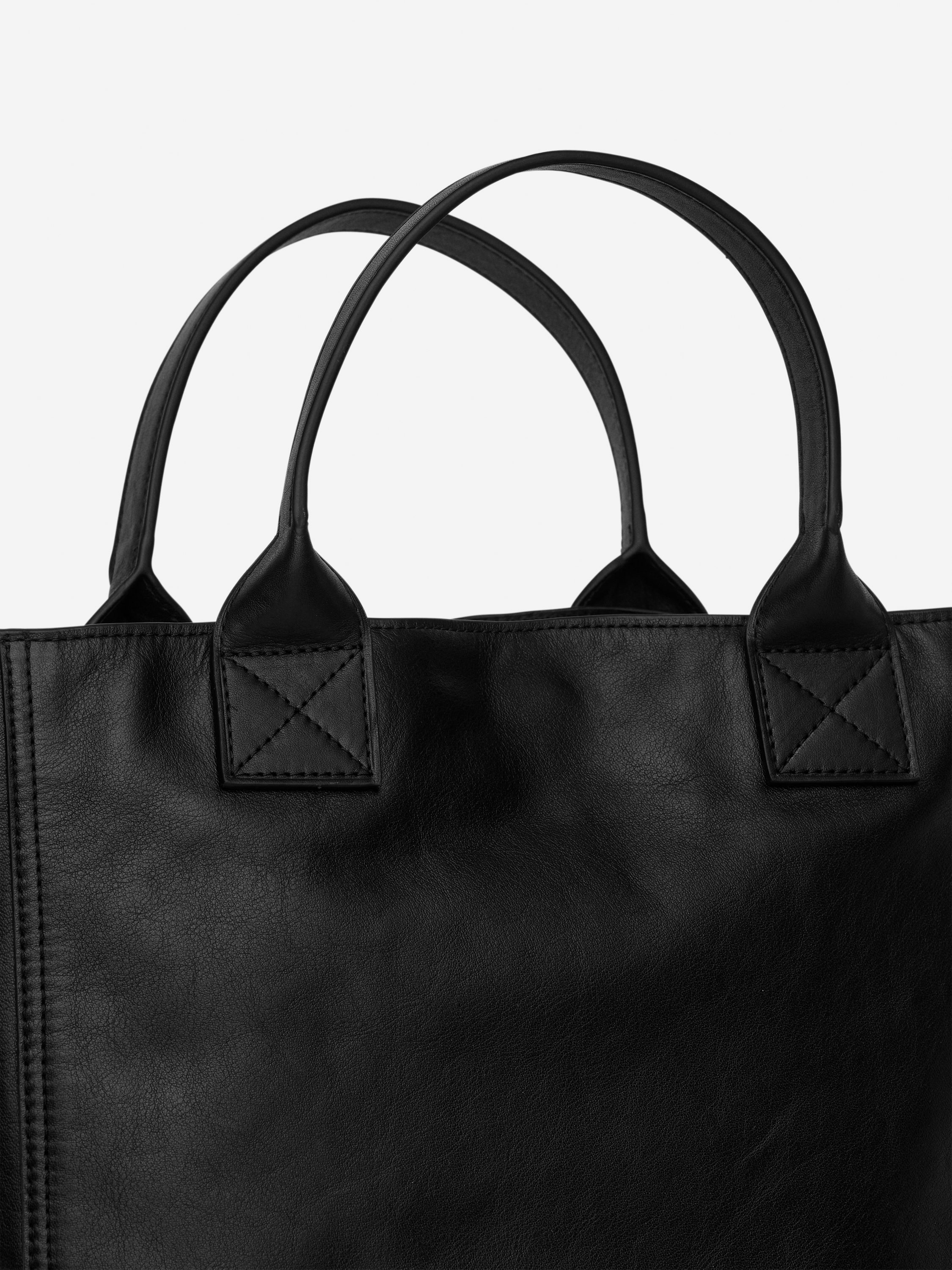 Leather Tote - Black - Men - StillMedia/DescriptiveDetail - 3
