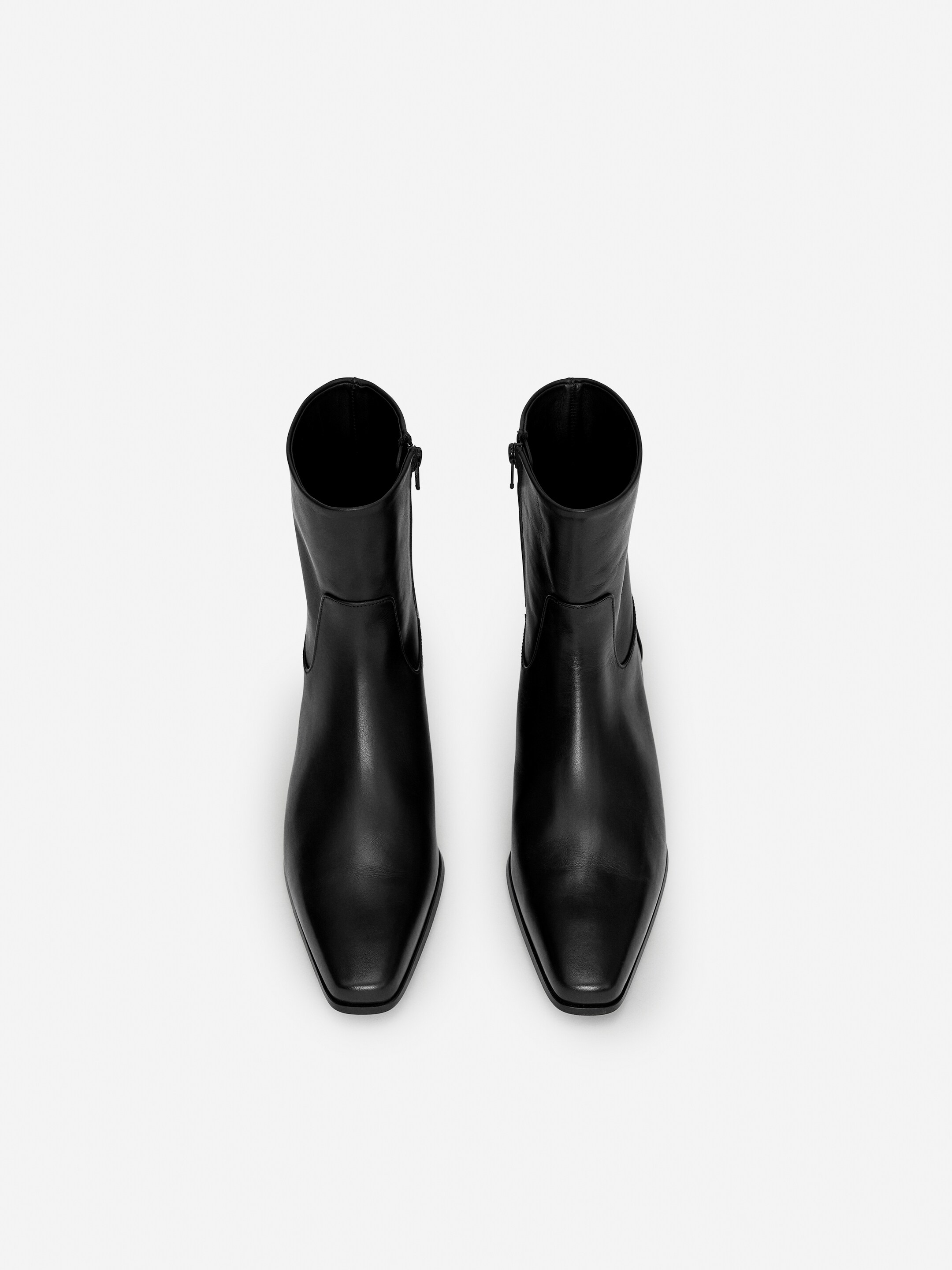 View larger image: Cowboy Leather Boots - Black - Ladies | H&M GB 2