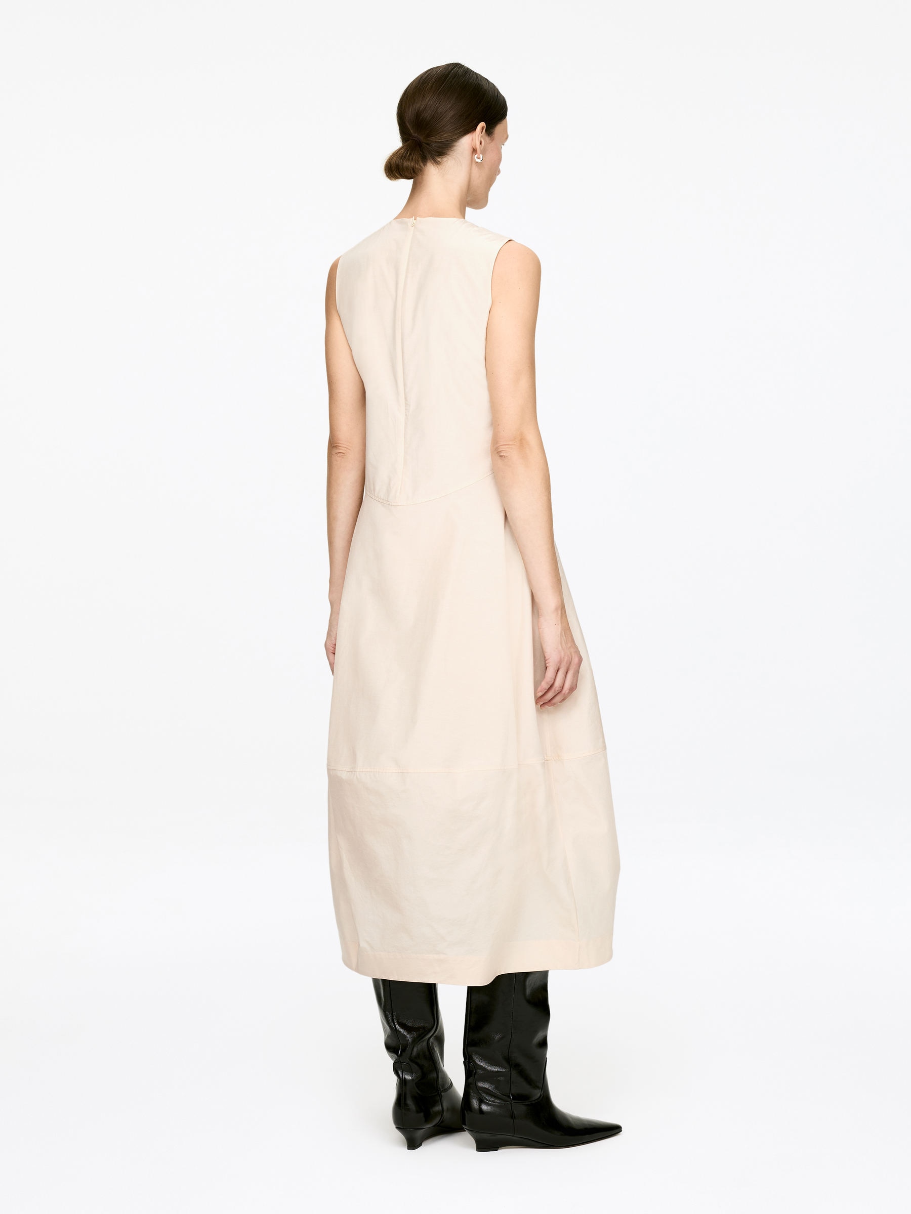 Cocoon Dress - Beige - Regular fit - Women - StillMedia/Lookbook - 6