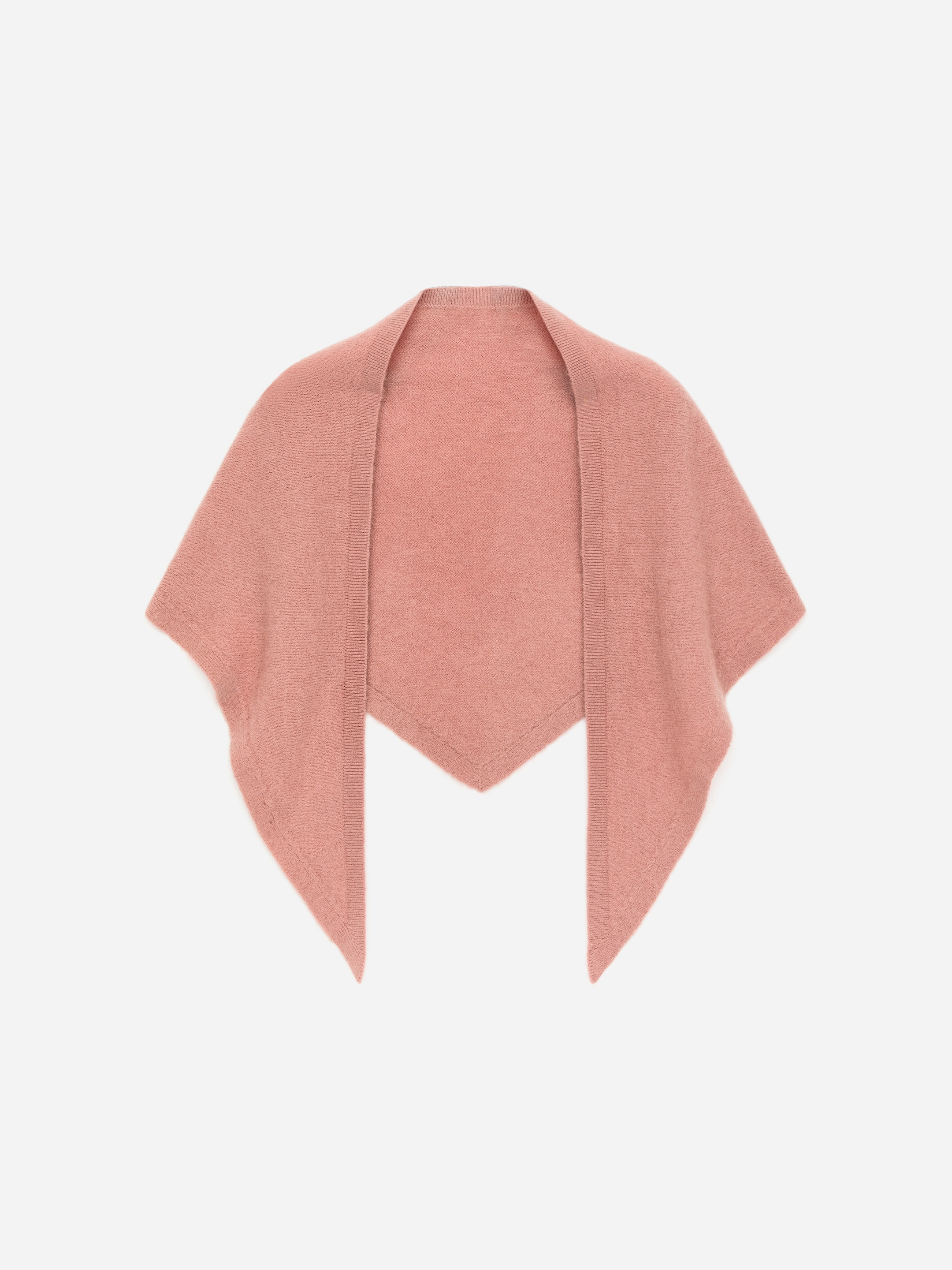 Alpaca-Wool Blend Scarf - Dusty Pink - Women - StillMedia/DescriptiveStillLife - 1