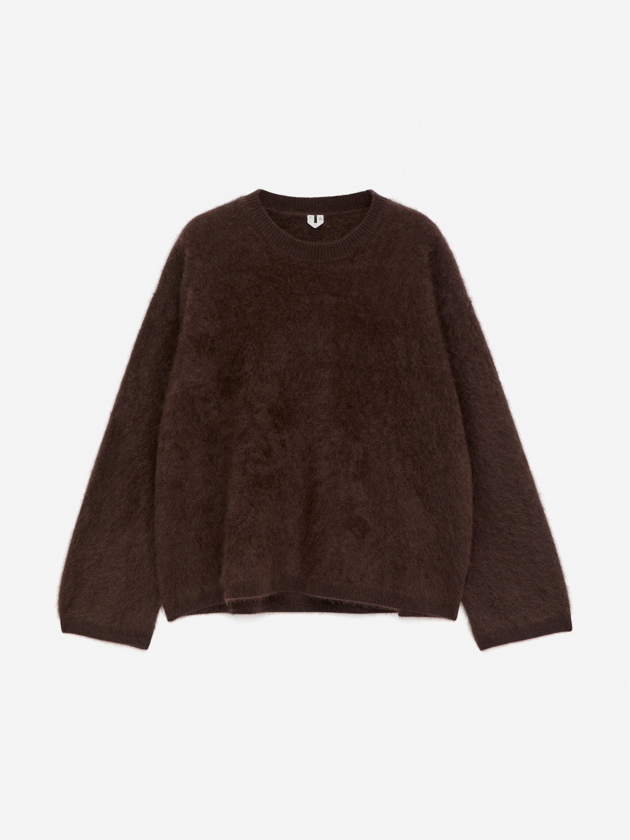 Pull en pur cachemire brossé-#34211e-16806