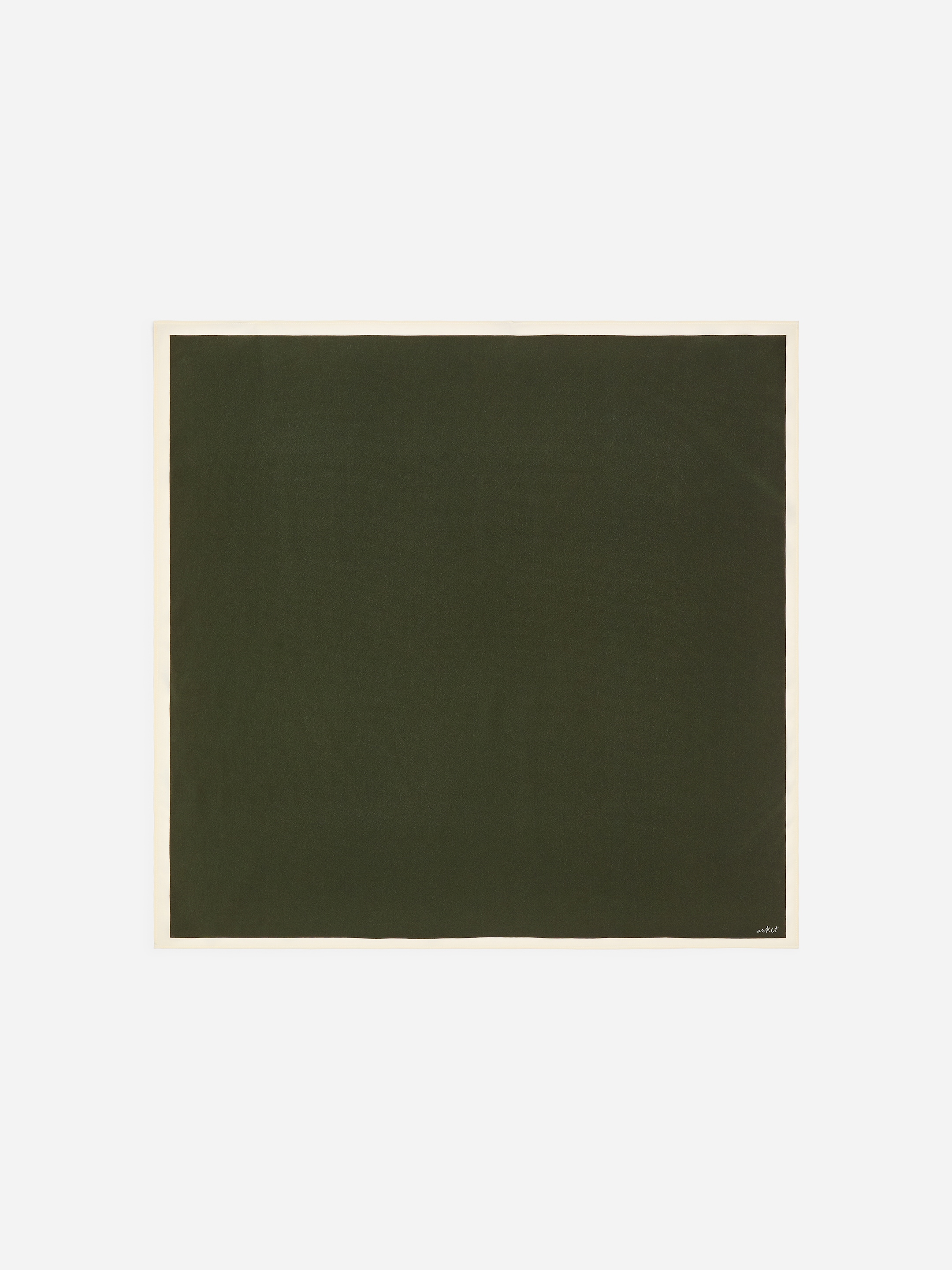 Bedrucktes Seidentuch-Green-20971