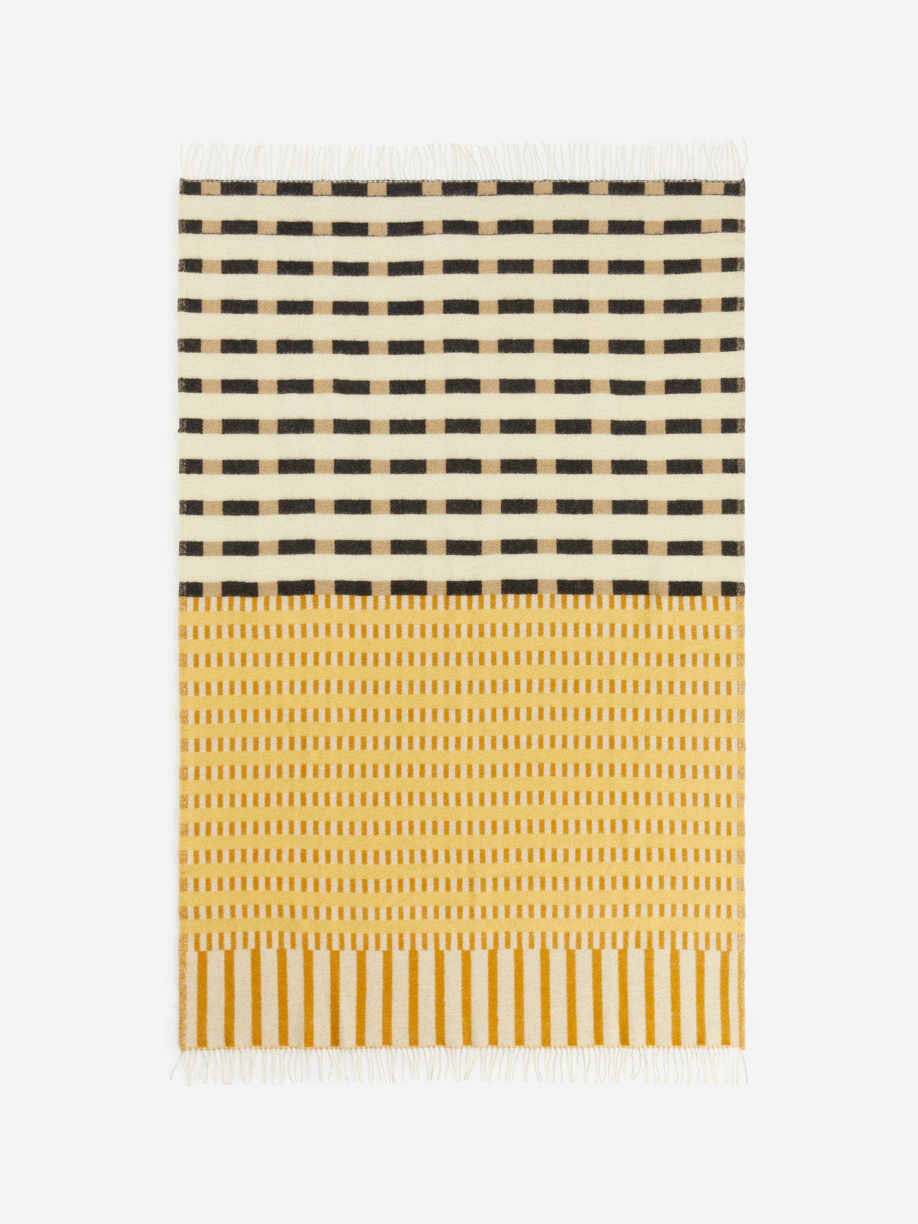 Wolldecke von Klippan - Gelb/Beige - Haushaltswaren - StillMedia/DescriptiveStillLife - 2