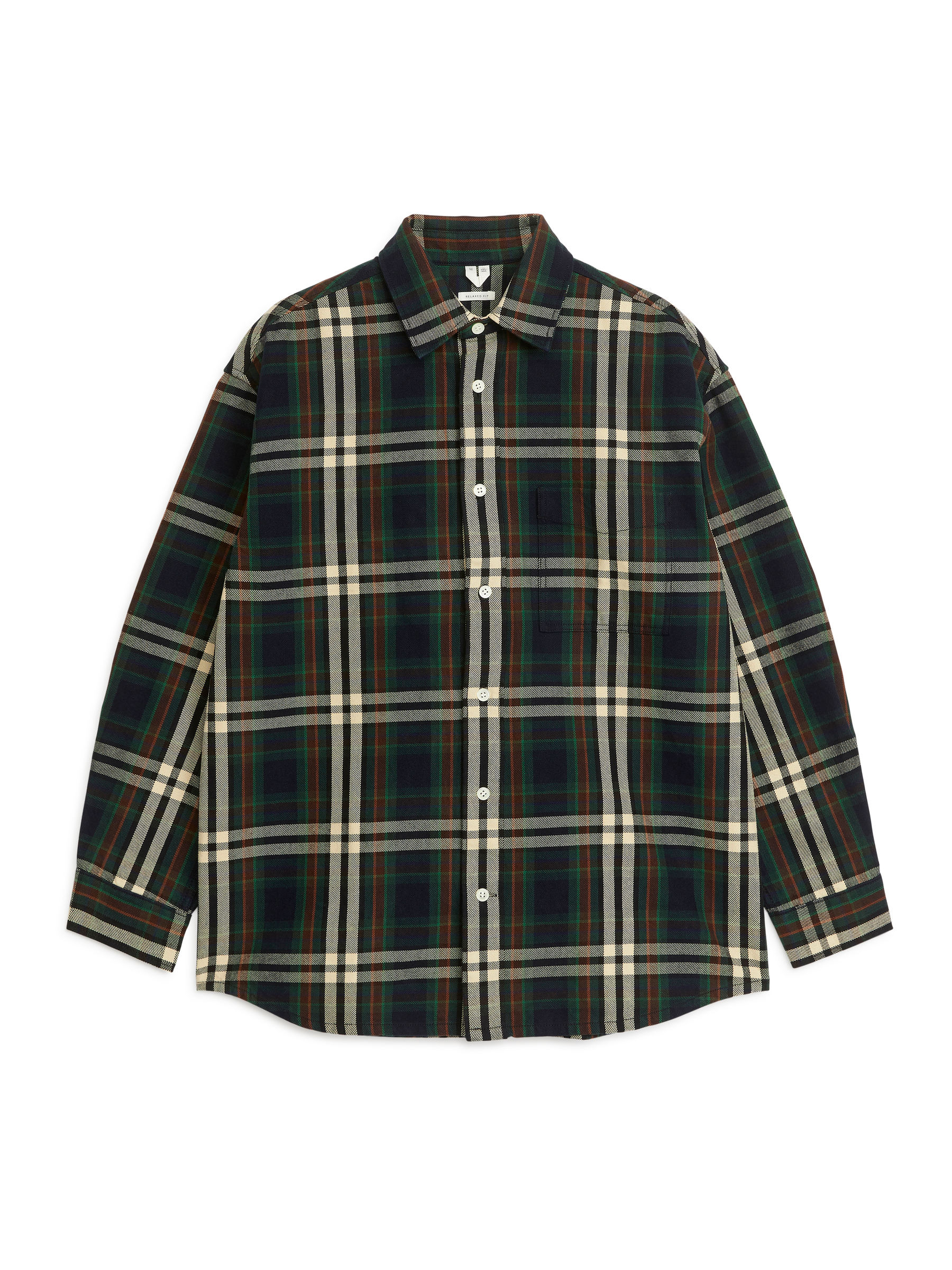 Heavy Flannel Shirt-#282731-7032