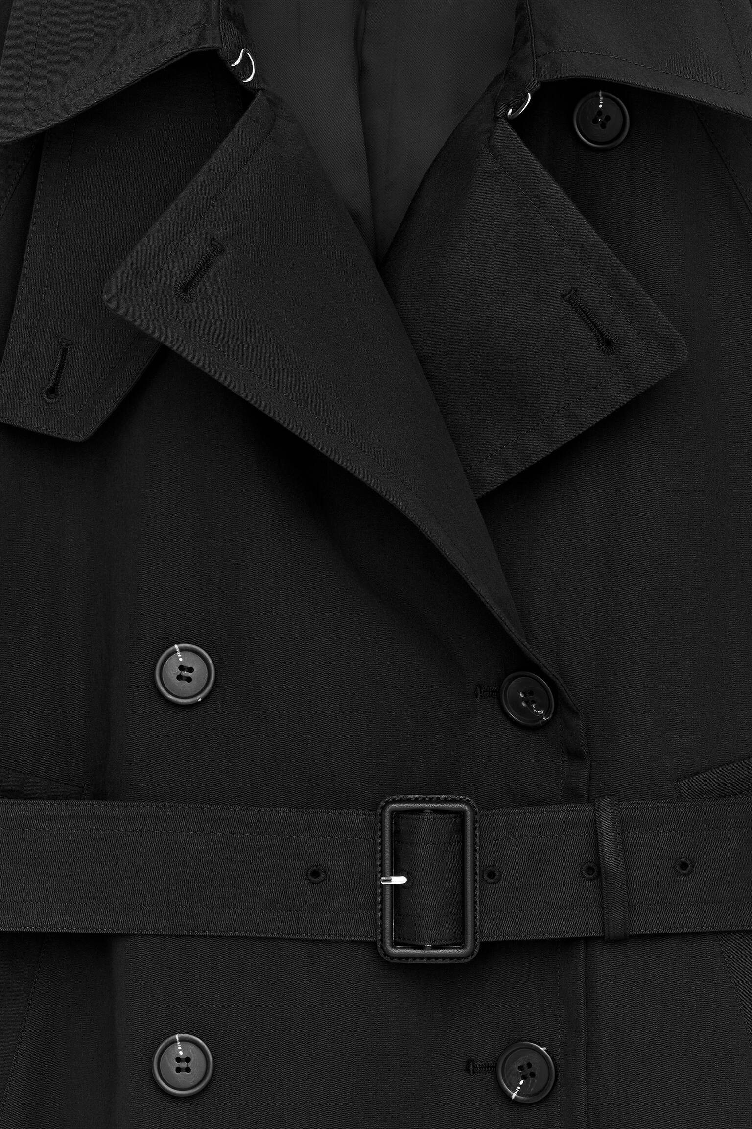 Trench oversize - Noir - 7