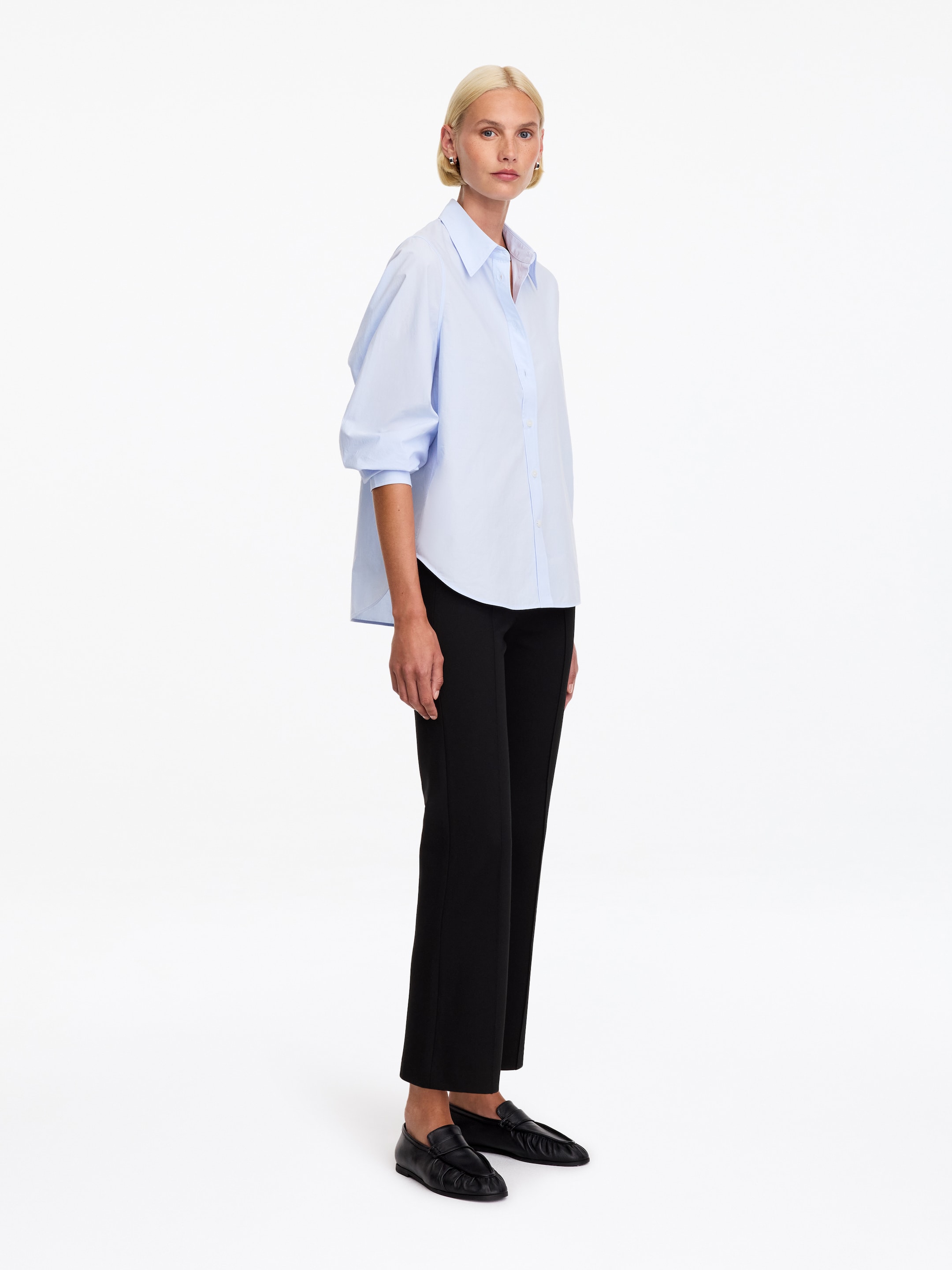 Kickflare-byxor - Svart - Slim fit - women - StillMedia/Lookbook - 5