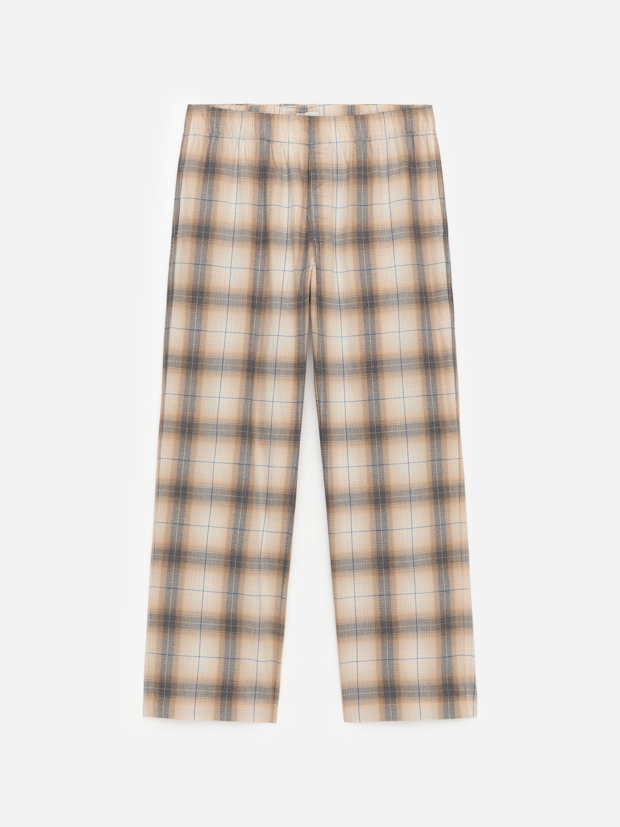 Visualizza immagine più grande: Pantaloni del pigiama in flanella - Beige/Motivo a quadri - UOMO | H&M IT 5