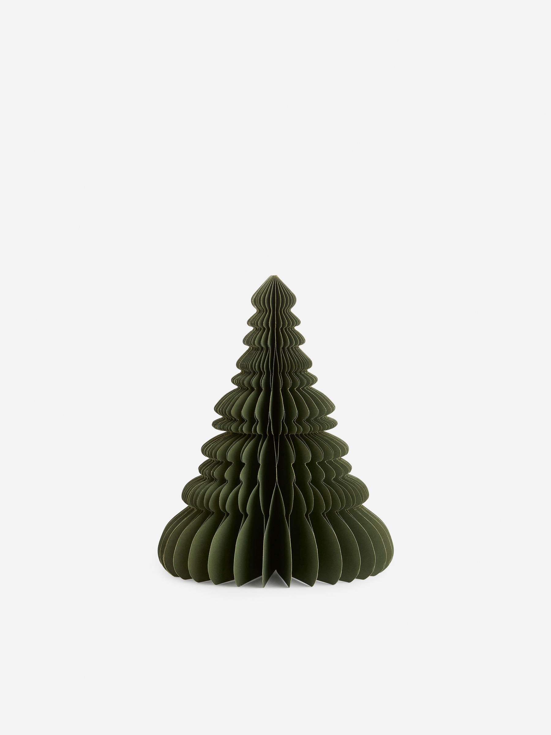 Pappersdekoration 24 cm - Mörkgrön/glitter - Homeware - StillMedia/DescriptiveStillLife - 1