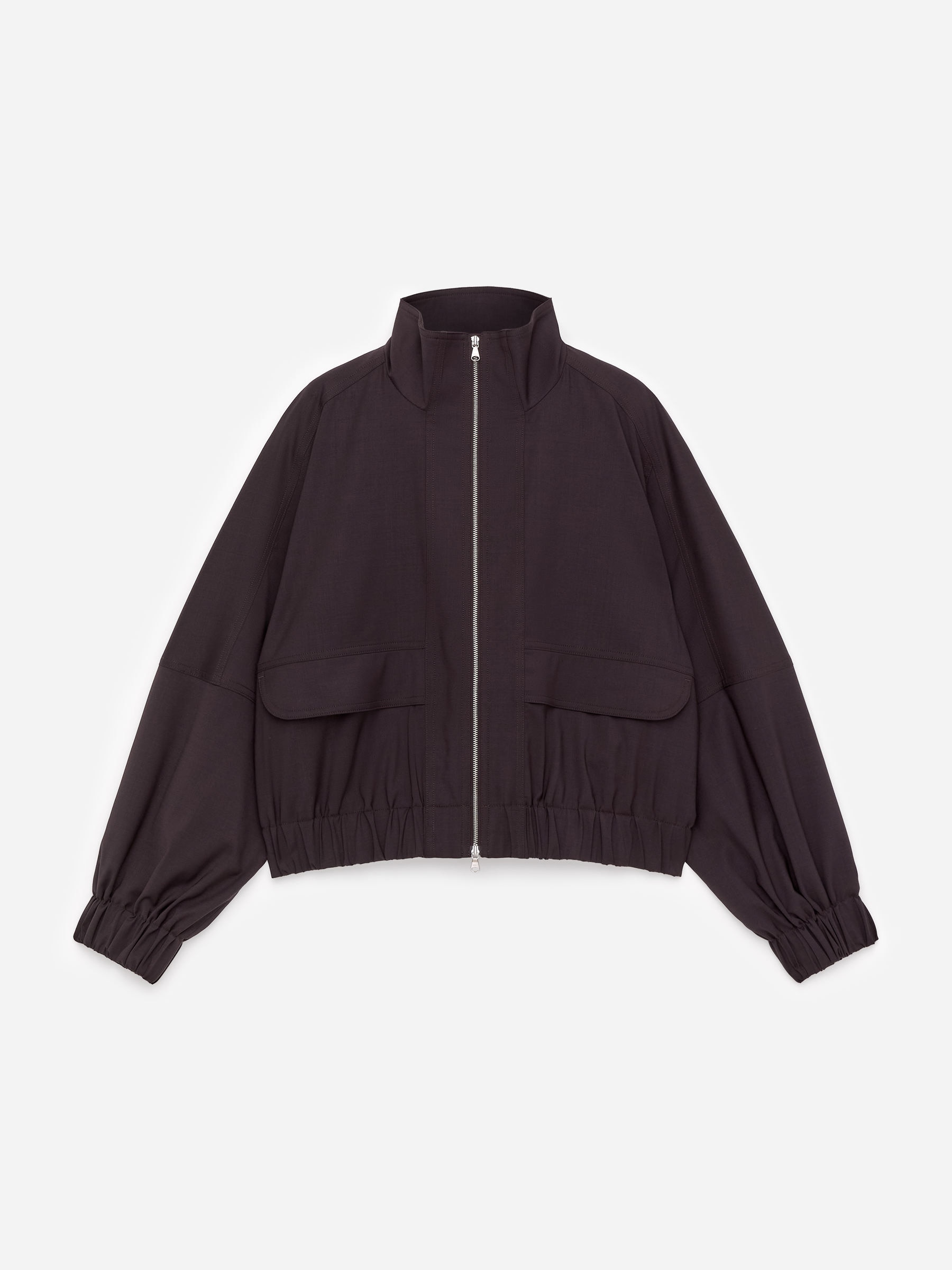 Reißverschlussjacke-#482F2F-17692