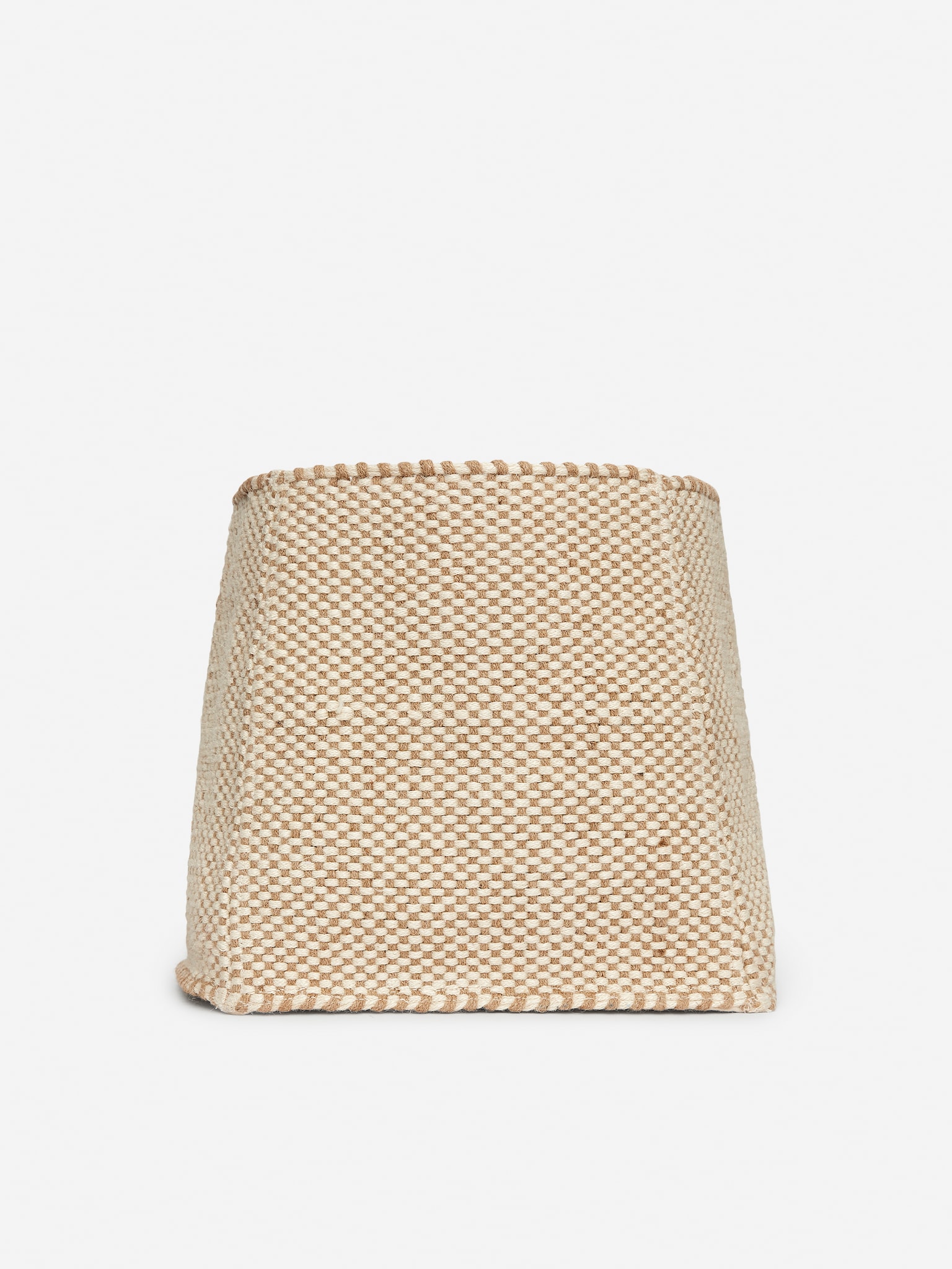 Aufbewahrungskorb aus Jute, 35  cm - Beige/Cremeweiß