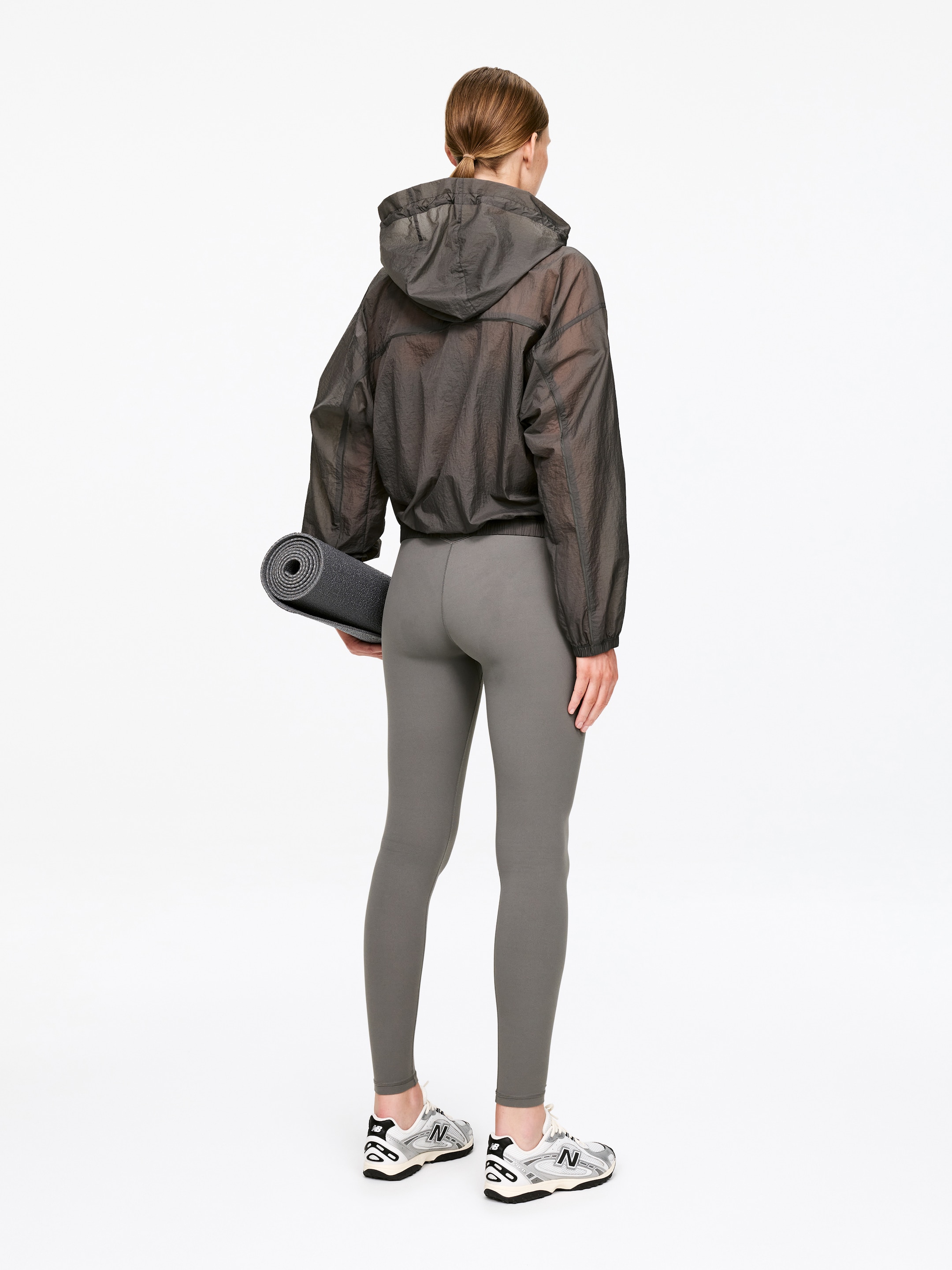 Ripstop Windbreaker - Grey - Loose fit - Women - StillMedia/Lookbook - 5