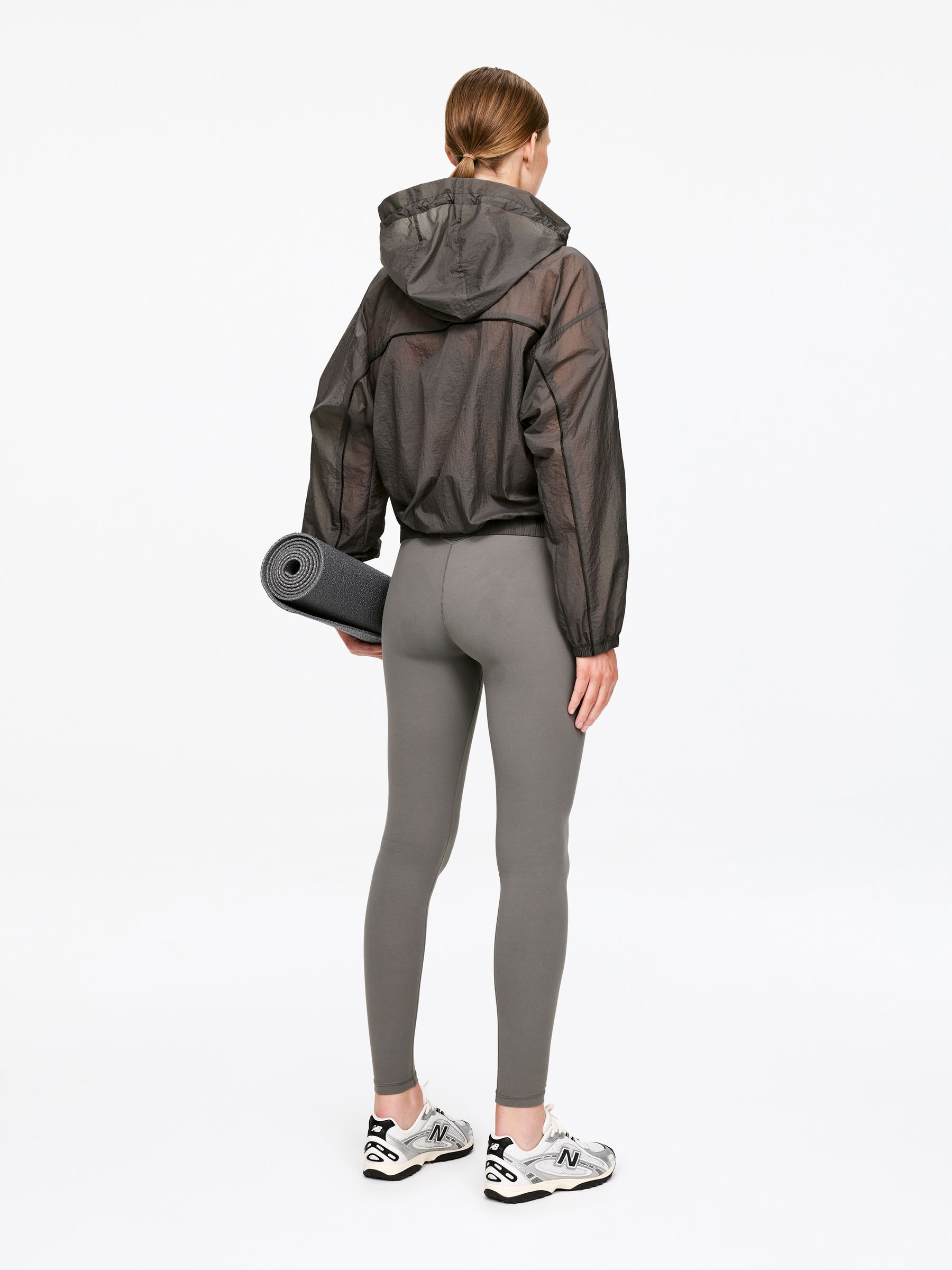 Ripstop Windbreaker - Grey - Loose fit - Women - StillMedia/Lookbook - 5