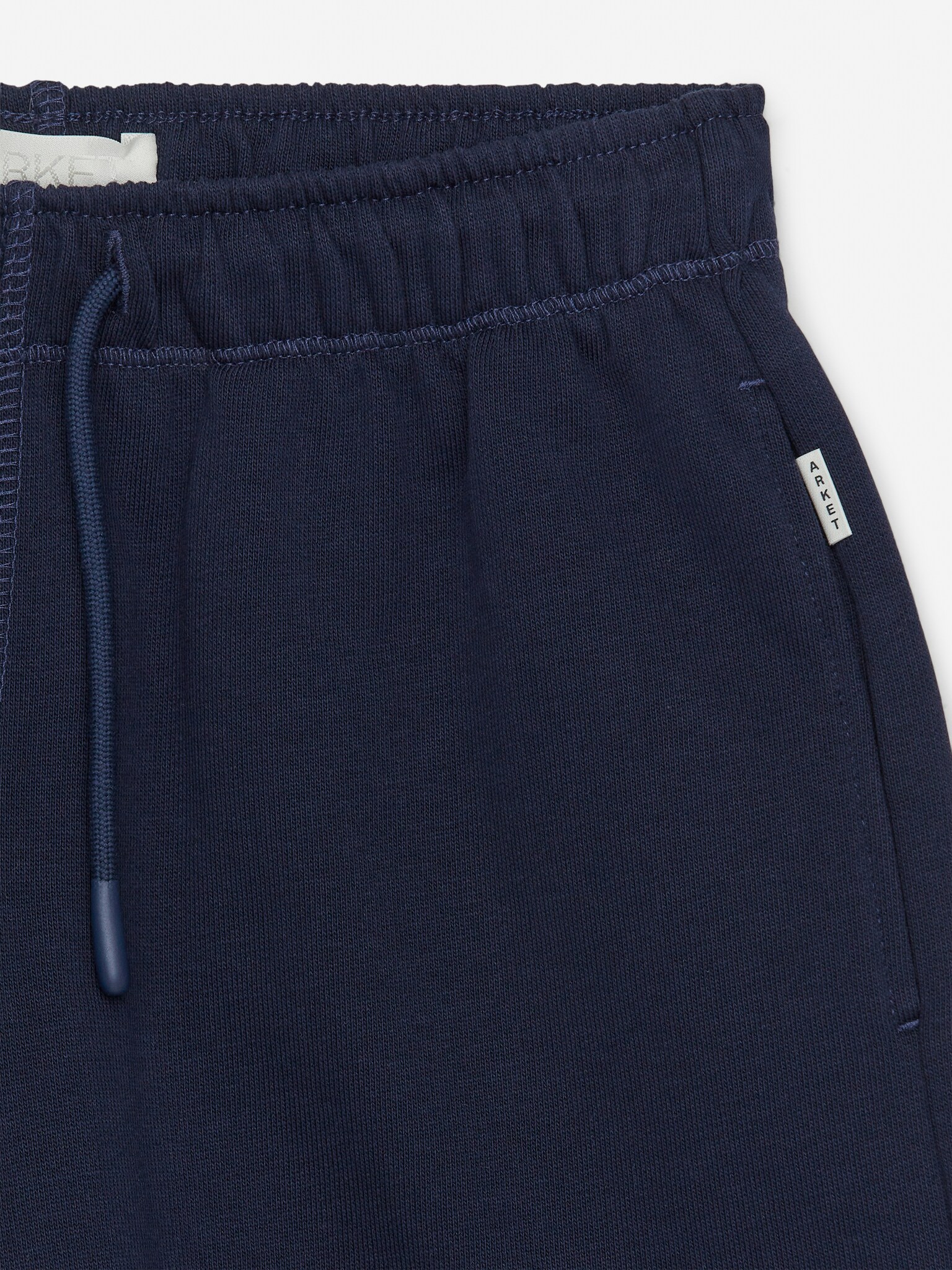 Jersey Shorts - Dark Blue/Grey Melange - 3