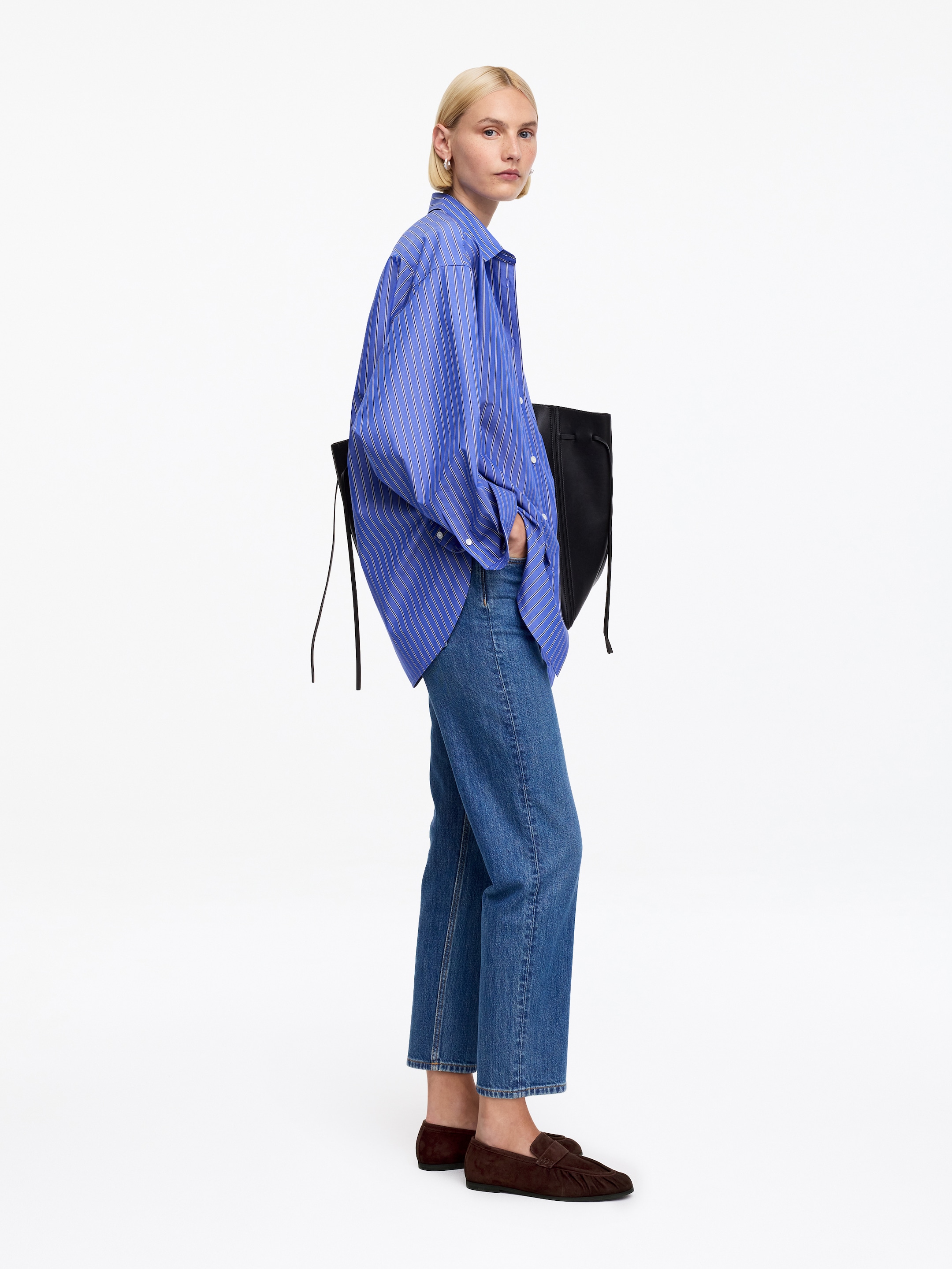 Mocassins en cuir - Marron - Femme - StillMedia/Lookbook - 8