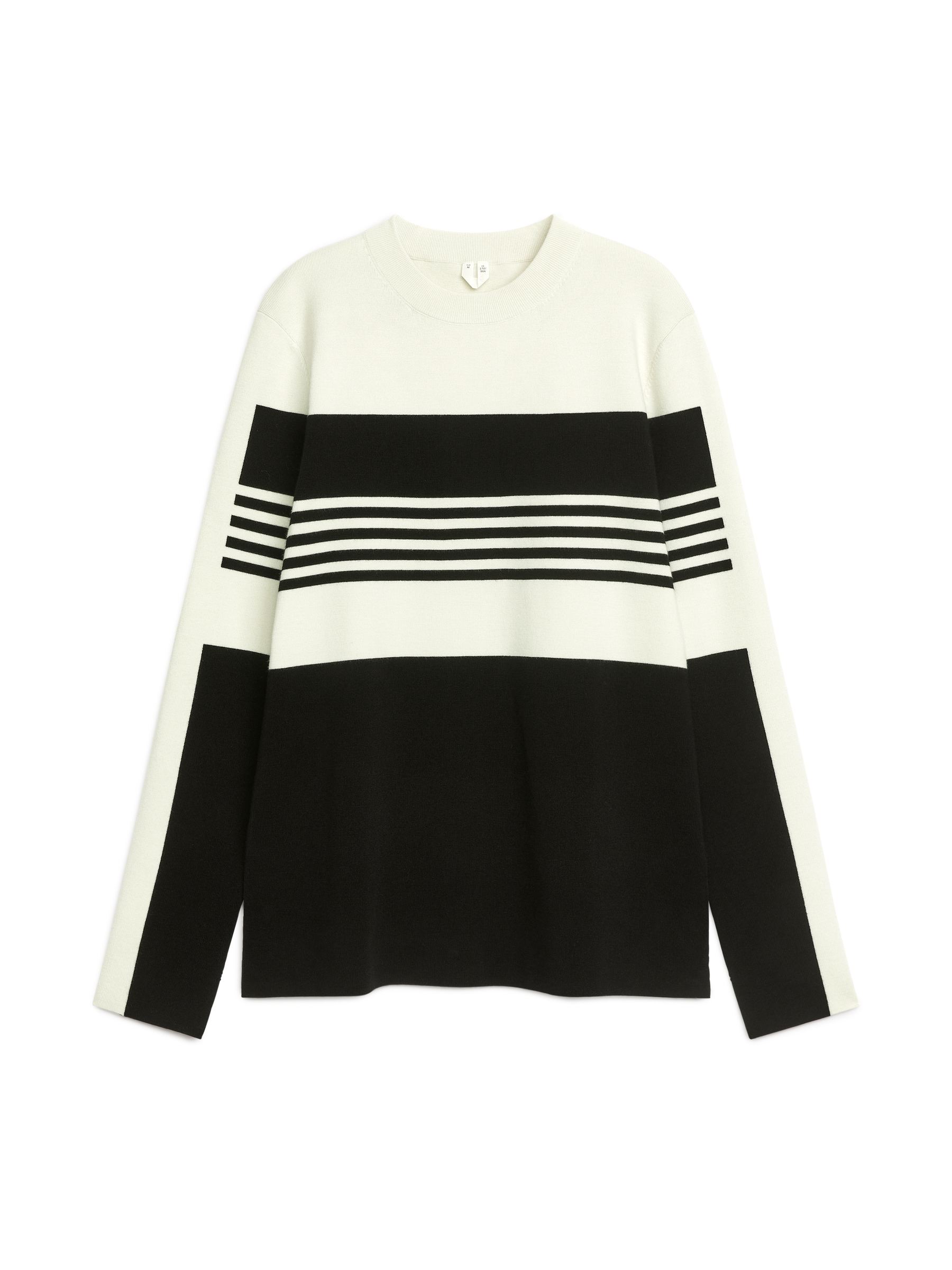 Pullover aus Wollmischung - Schwarz/Weiß - Damen - StillMedia/DescriptiveStillLife - 1