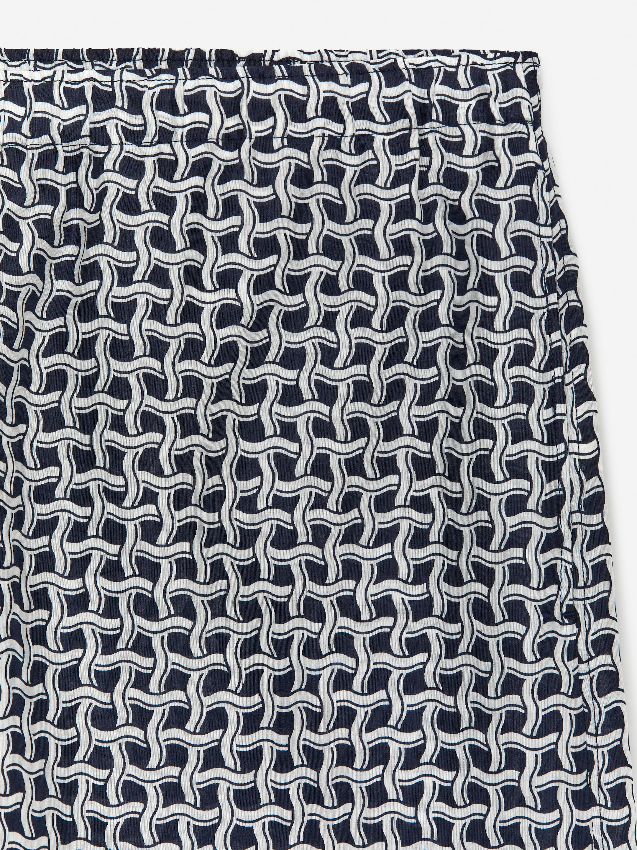 Short imprimé - Bleu foncé/Blanc - Regular fit - Femme - StillMedia/DescriptiveDetail - 2