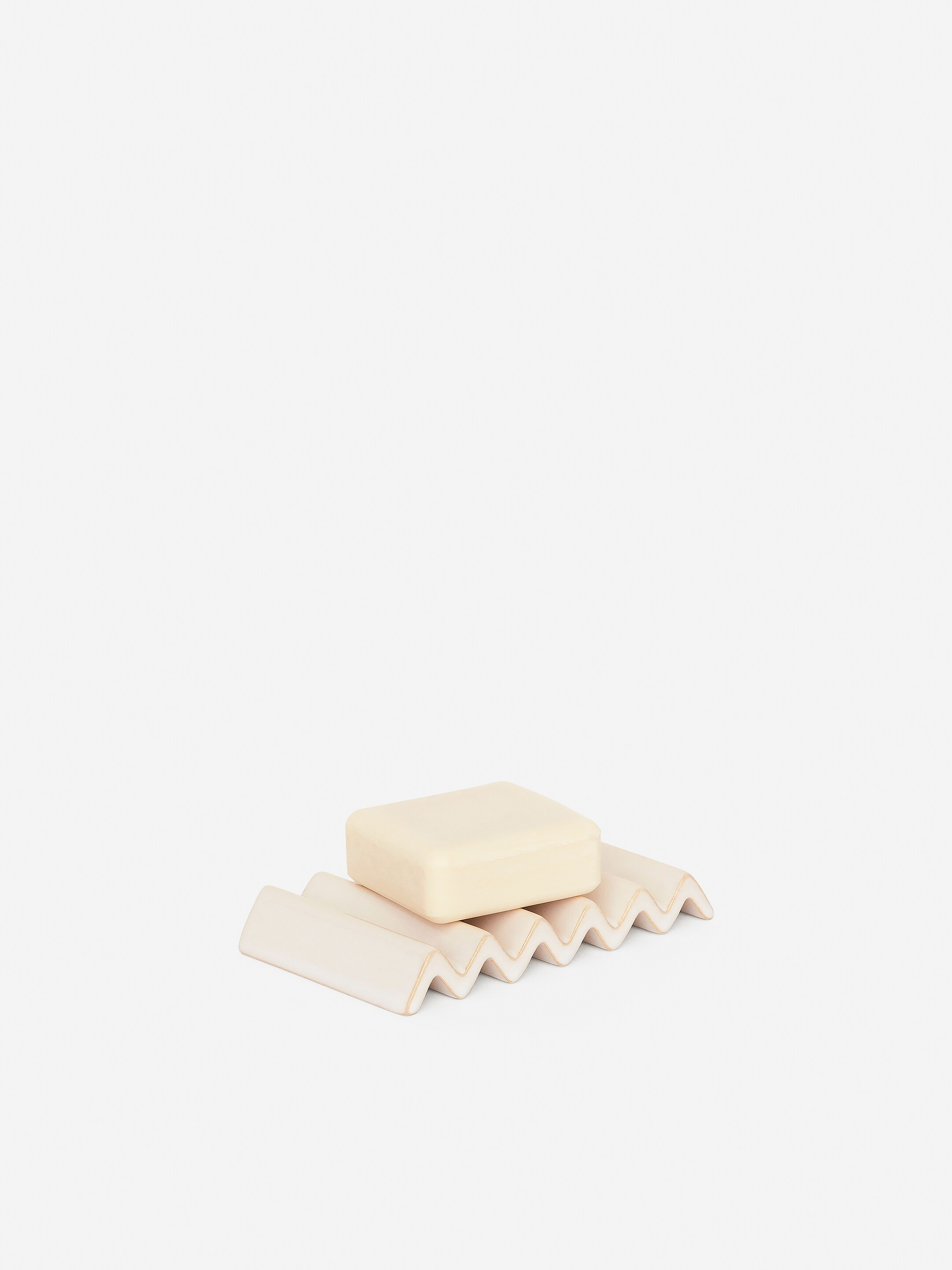 Agrandir l'image: Porte-savon en grès - Blanc - Home All | H&M FR 2