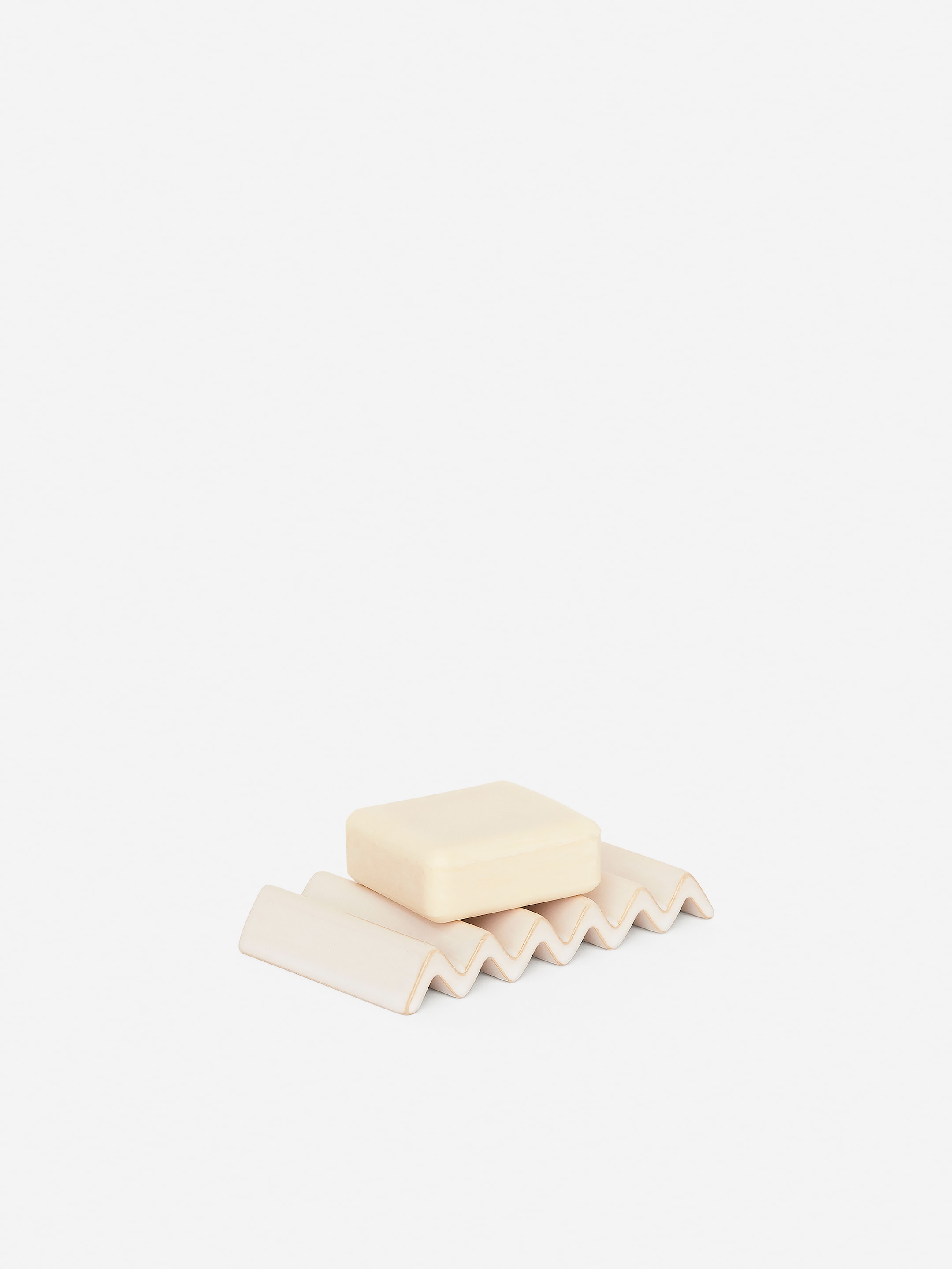 Stoneware Soap Dish - White - Homeware - StillMedia/DescriptiveDetail - 1