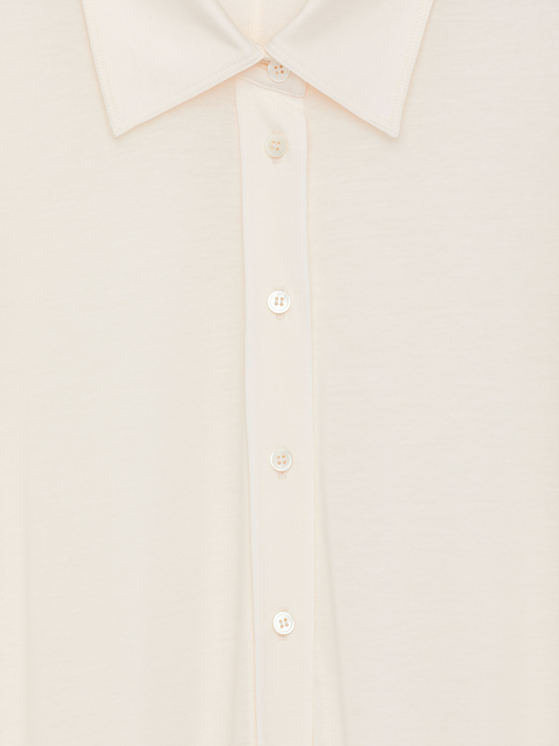 Lyocell-Blend Shirt - Off White - Slim fit - Women - StillMedia/DescriptiveDetail - 2