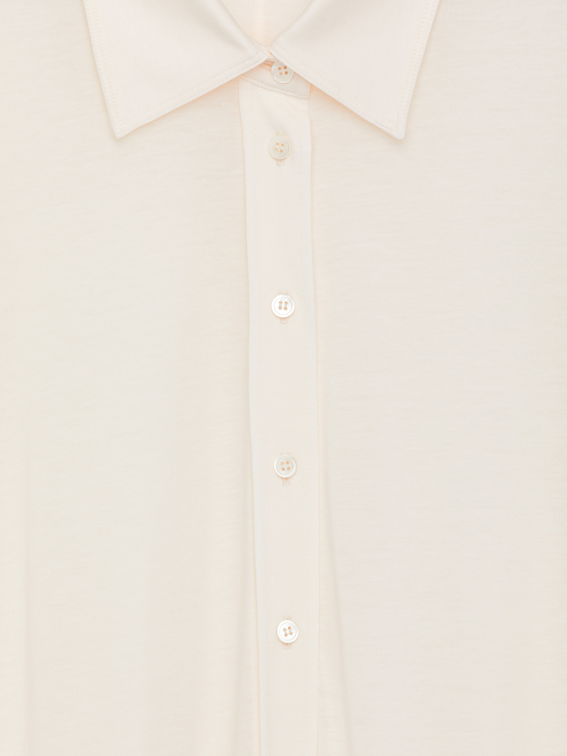 Lyocell-Blend Shirt - Off White - Slim fit - Women - StillMedia/DescriptiveDetail - 2