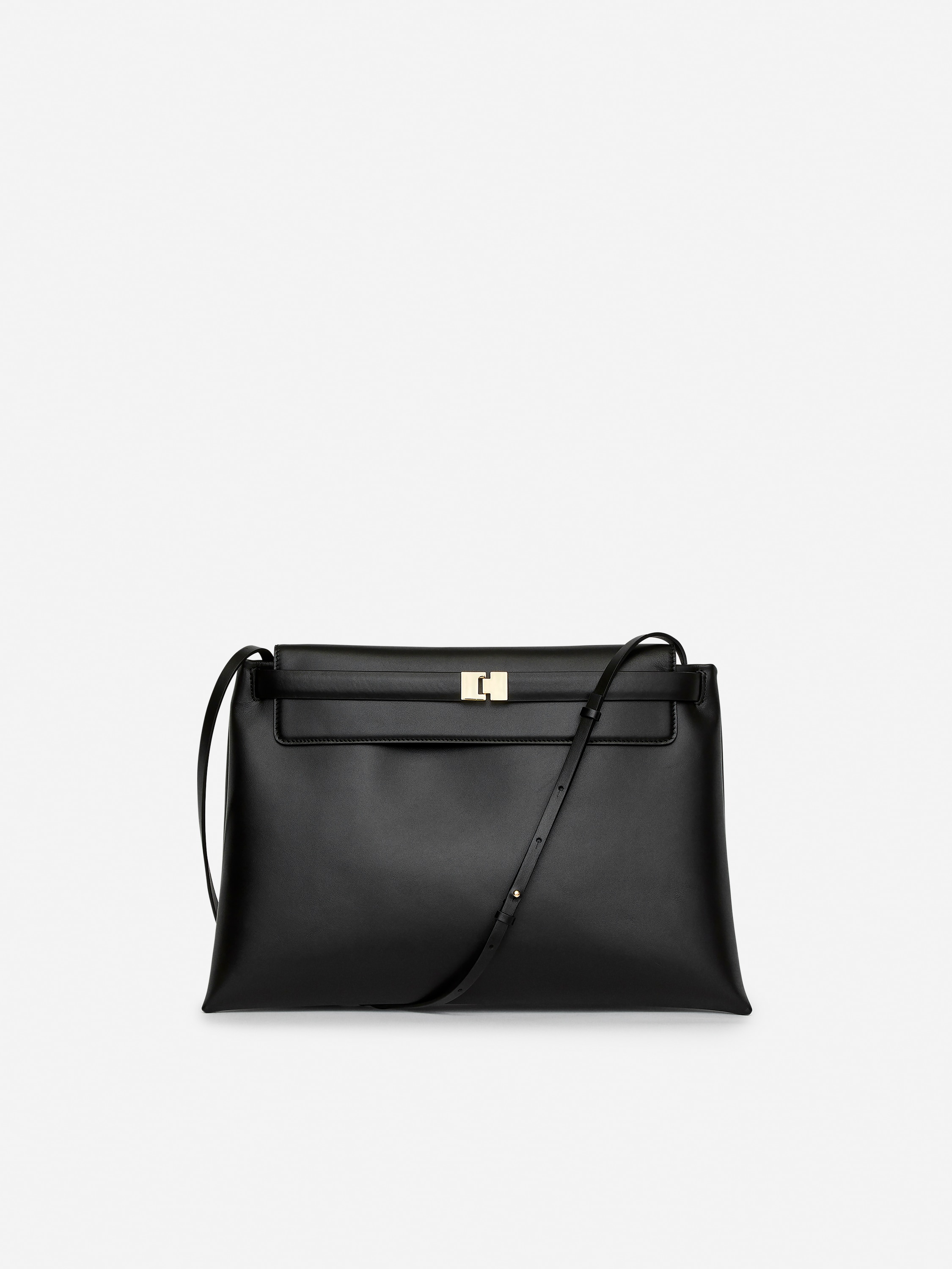 美品arketブラックレザーショルダーバッグ Leather Shoulder Bag – Black – Women – ARKET WW
