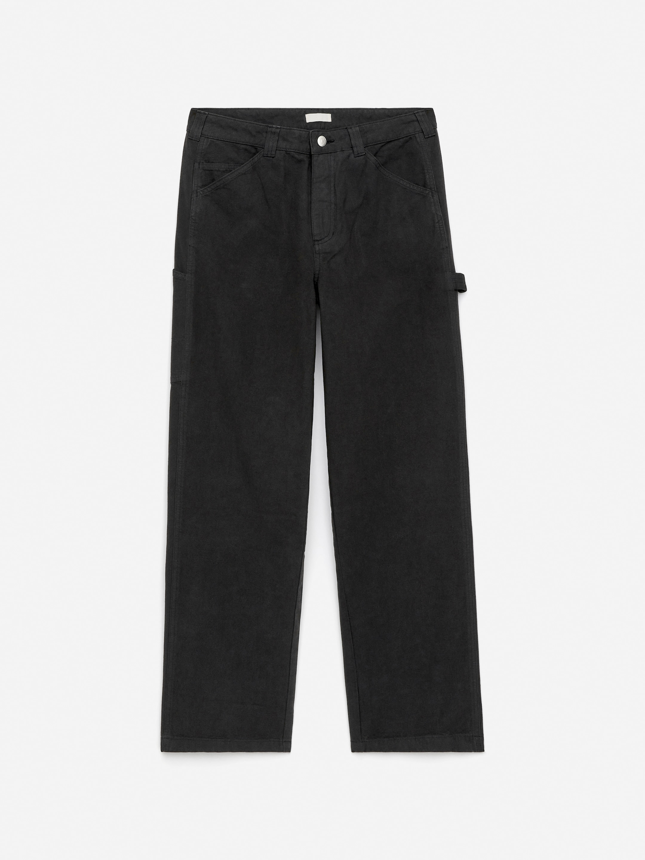 Loose-Fit Workwear Trousers - Off Black - Loose fit - Men - StillMedia/DescriptiveStillLife - 2