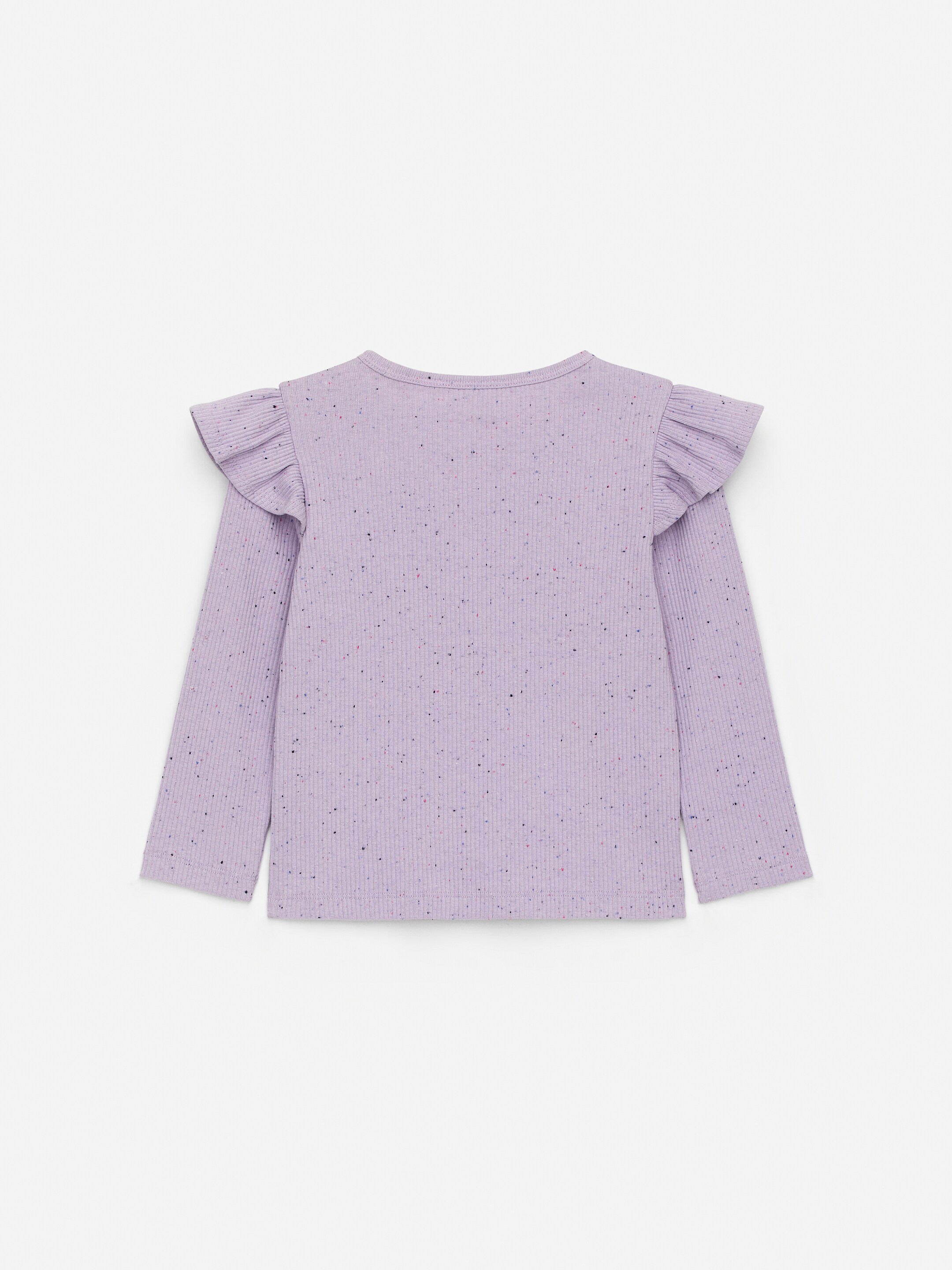 Gerüschtes Jersey-Oberteil - Flieder/Noppen - Slim Fit - Kinder - StillMedia/DescriptiveStillLife - 2