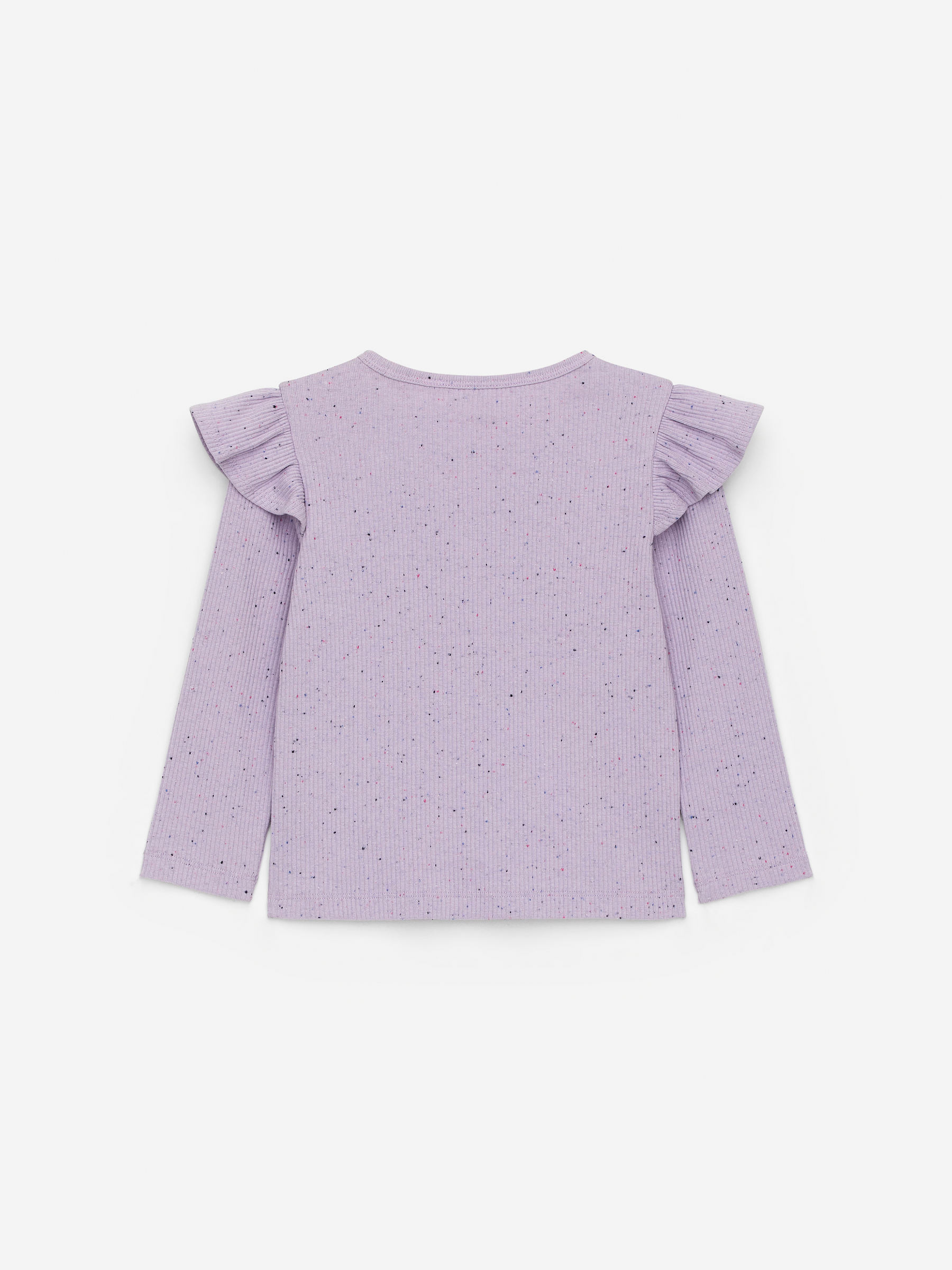 Gerüschtes Jersey-Oberteil - Flieder/Noppen - Slim Fit - Kinder - StillMedia/DescriptiveStillLife - 2