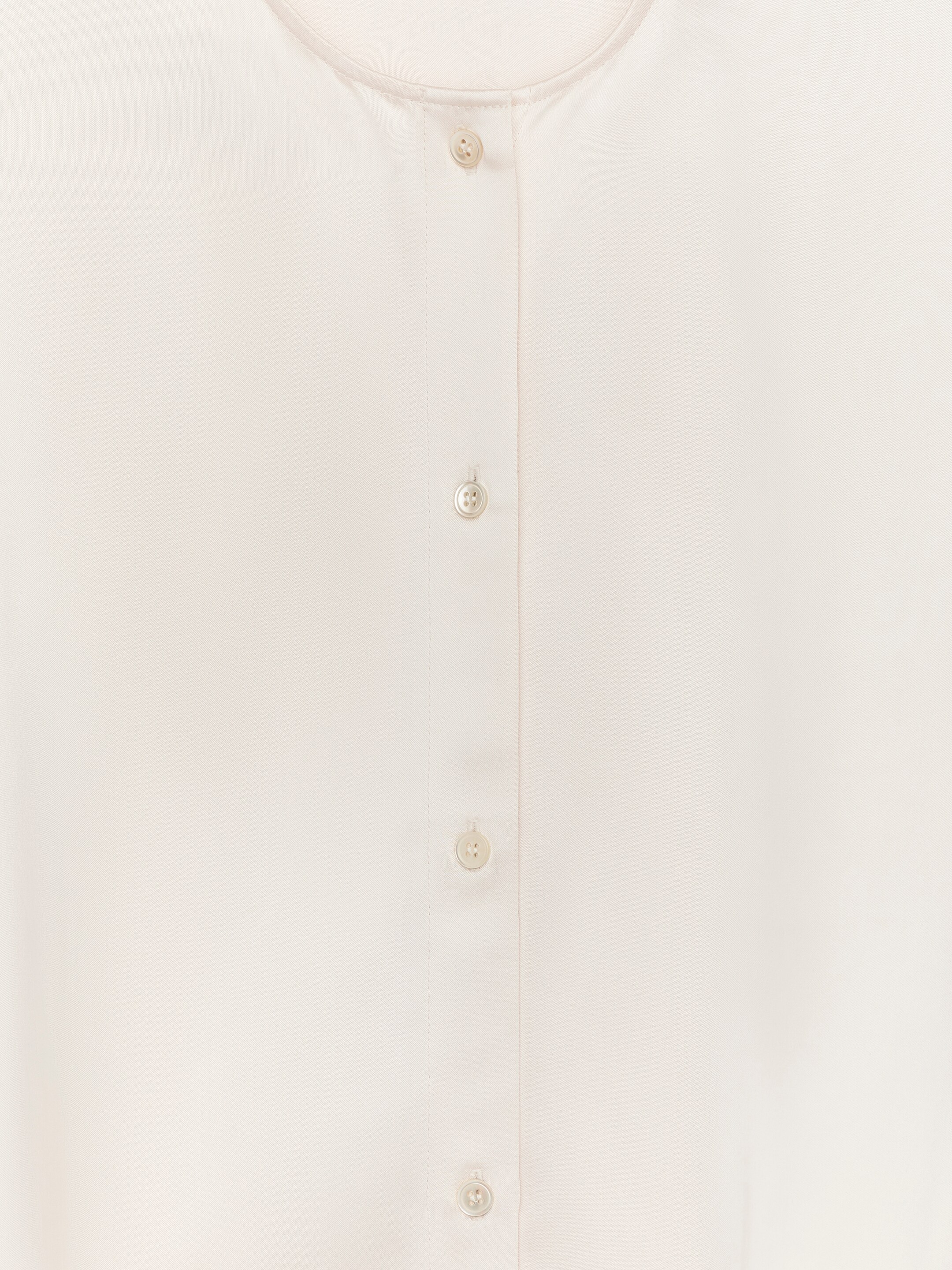 Ver imagen más grande: Blusa de satén con mangas abullonadas - Blanco roto - MUJER | H&M ES 6