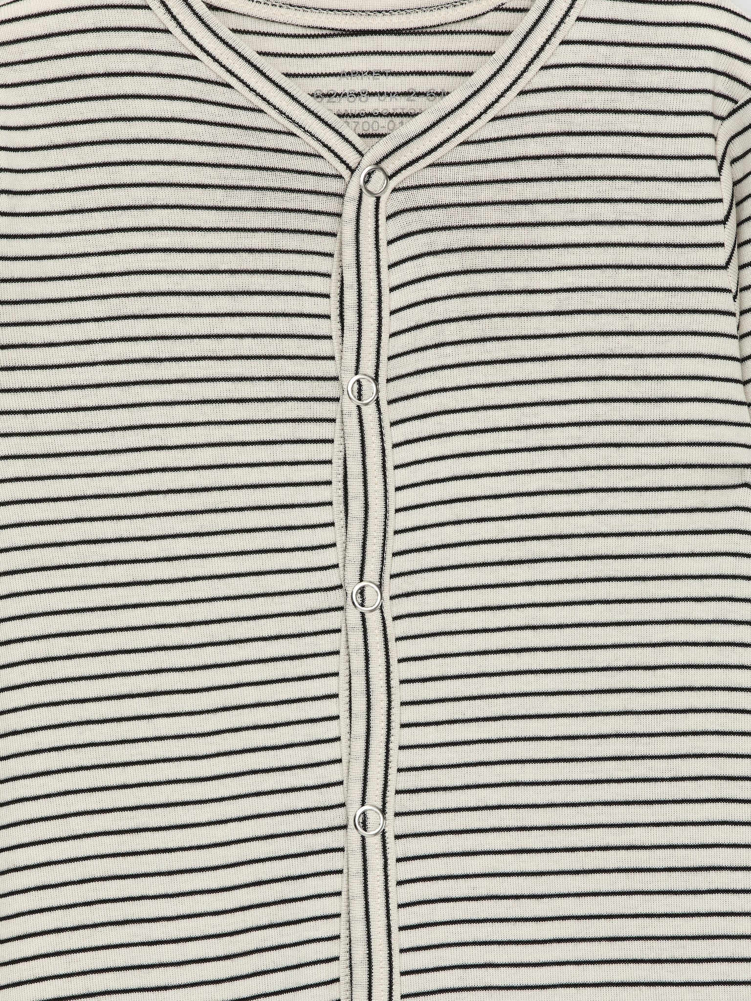 Cotton Pyjama - Off White/Black/White/Blue/Lilac/Red - 3