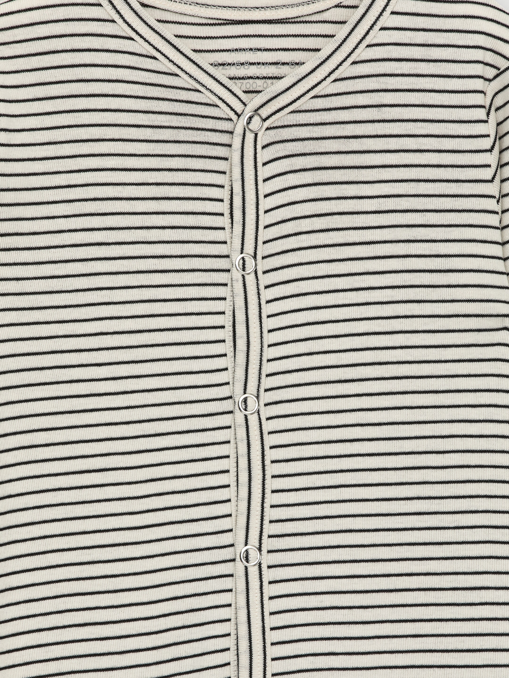 Visa större bild: Pyjamas i bomull - Off-white/svart - BARN | H&M SE 3