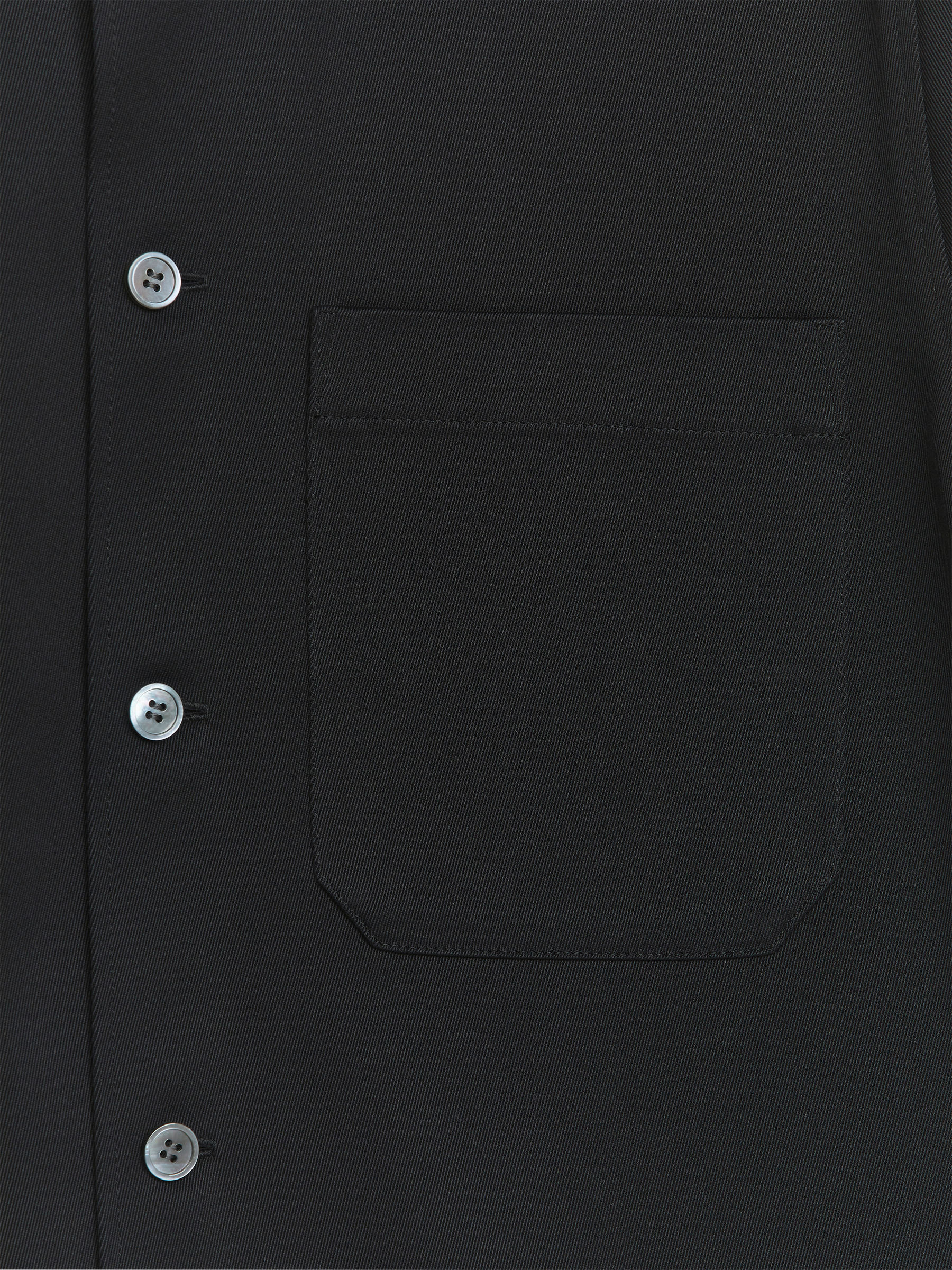 Overshirt aus Twill - Schwarz - Oversize - Herren - StillMedia/DescriptiveDetail - 1