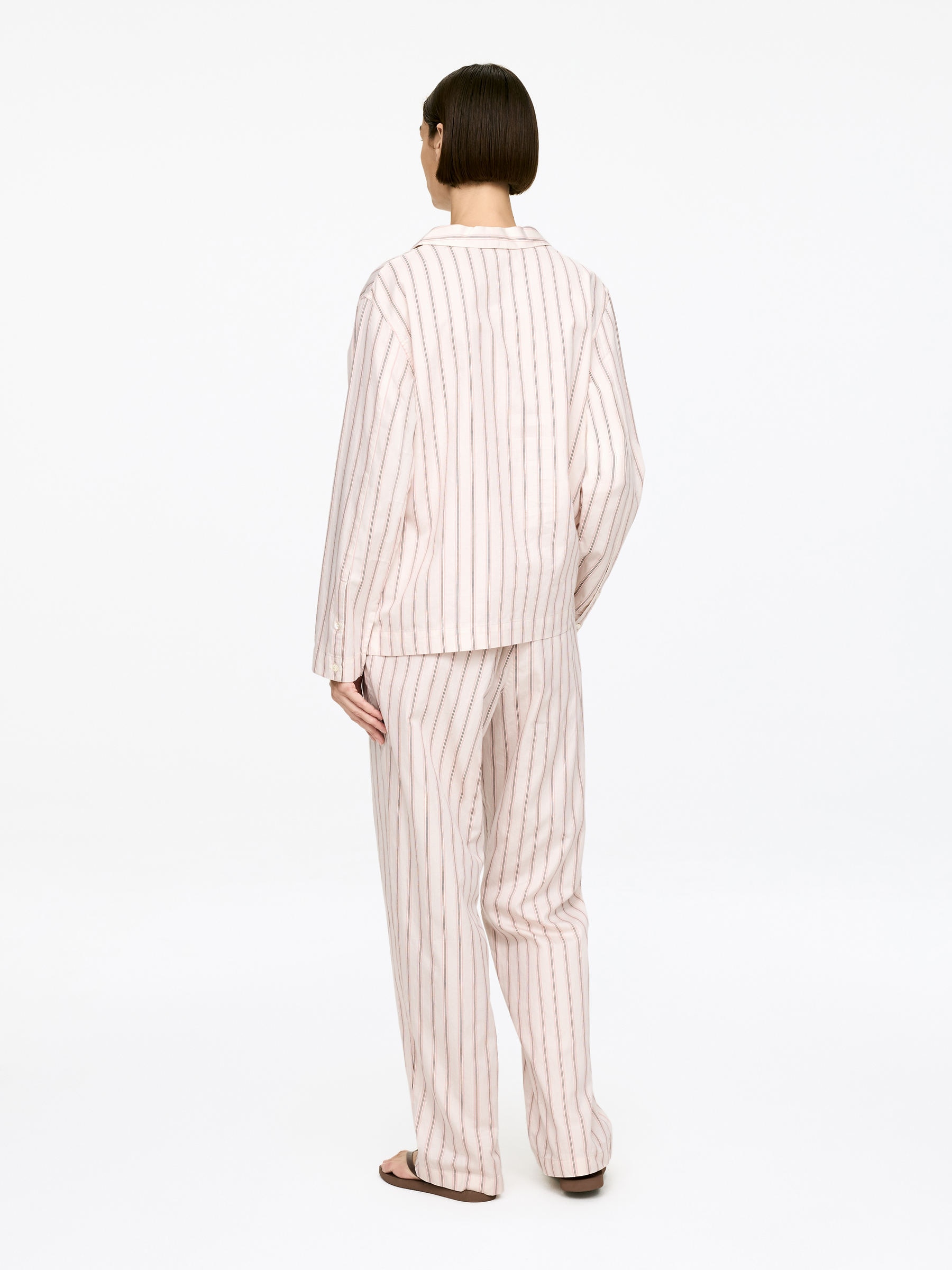 Cotton Satin Shirt - White - Regular fit - Women - StillMedia/Lookbook - 6