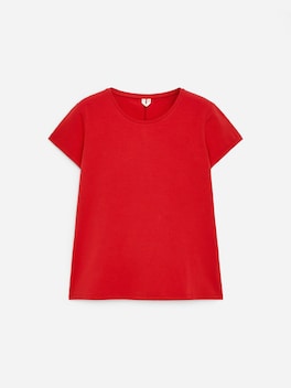 T-shirt med holkärm