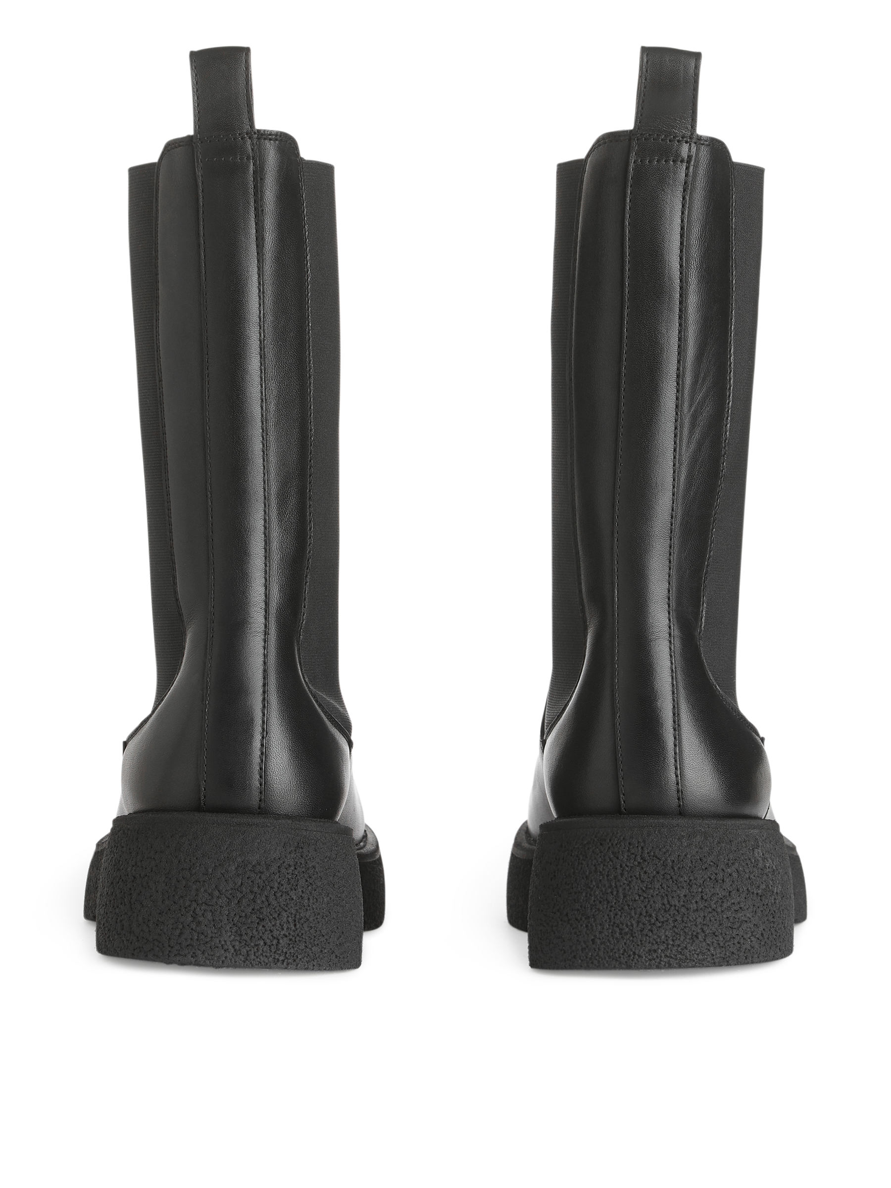 High-Shaft Chelsea Boots - Black - Women - StillMedia/DescriptiveStillLife - 6