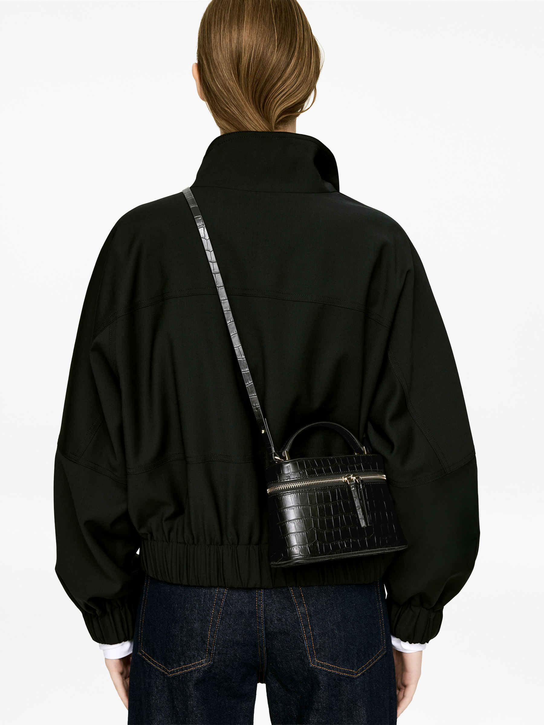 Leather Crossbody Bag - Black - Women - StillMedia/Lookbook - 6