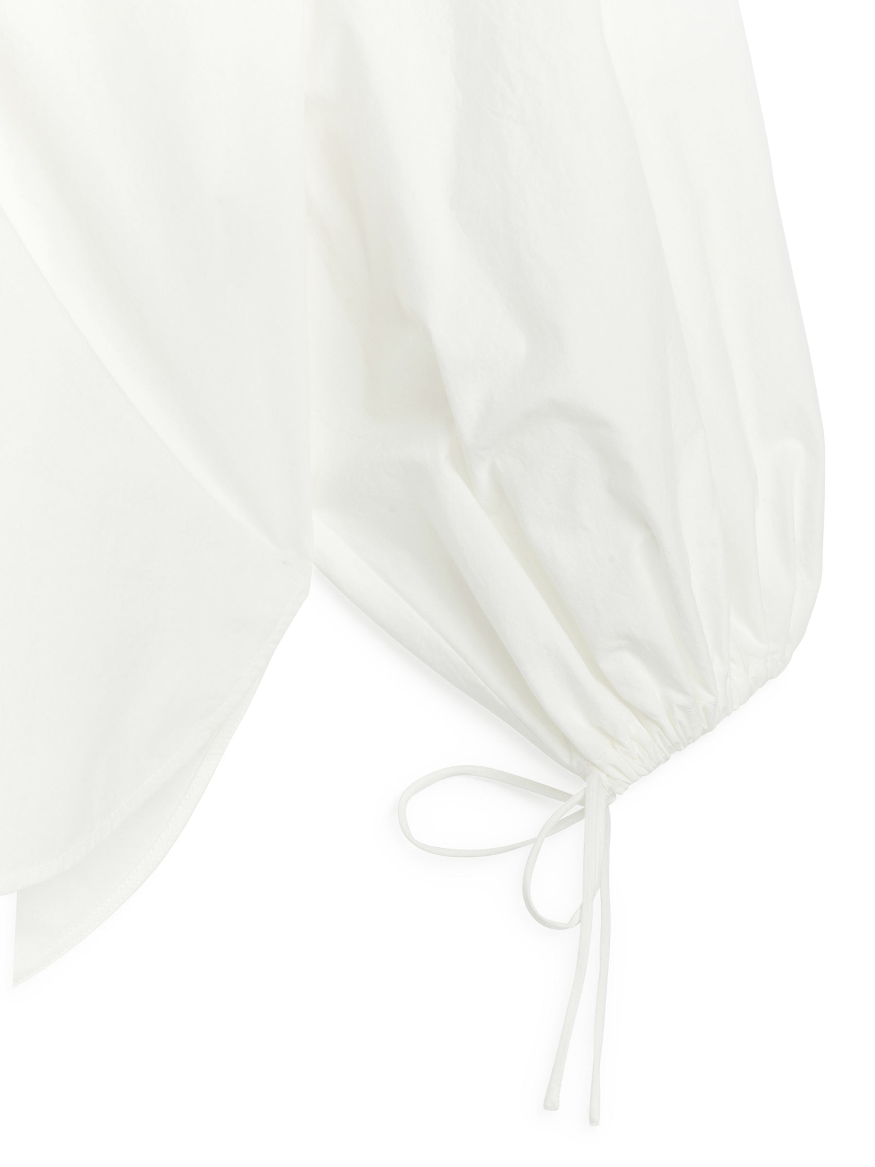 Chemisier à manches bouffantes - Blanc - Loose fit - Femme - StillMedia/DescriptiveDetail - 2