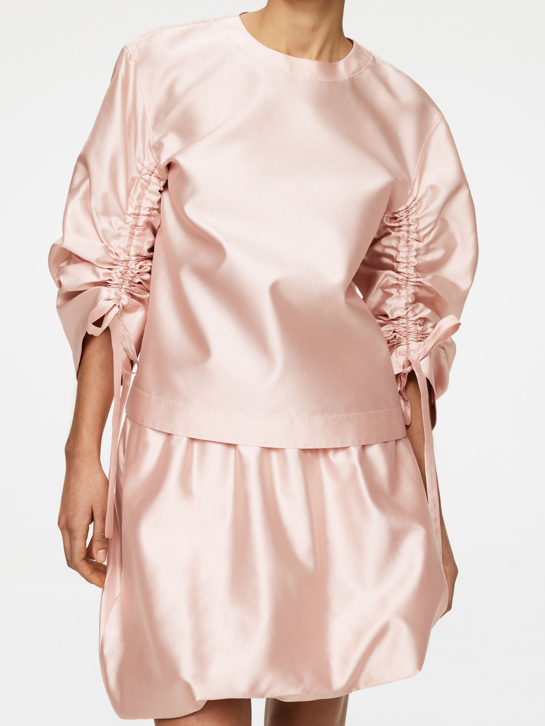 Balloon-Hem Skirt - Pink - Regular fit - Women - StillMedia/Lookbook - 3