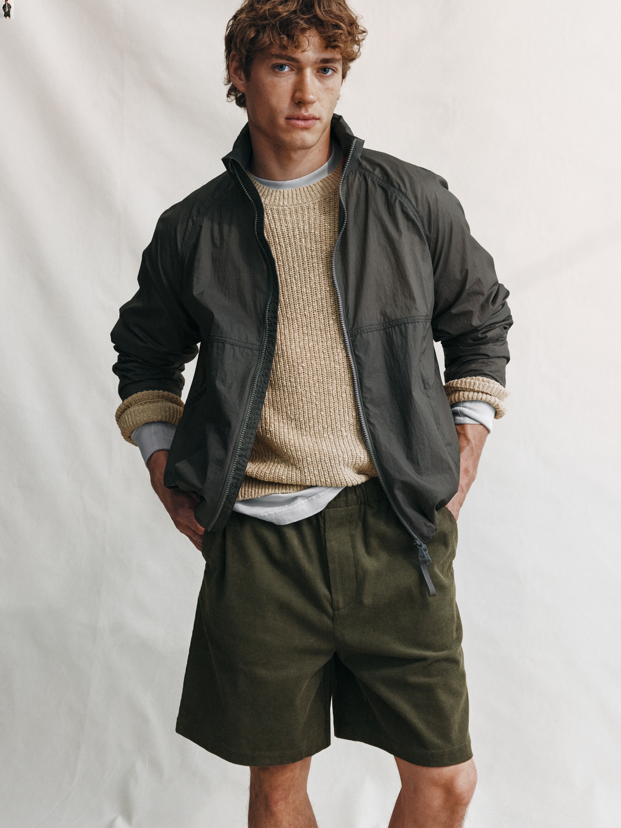 Mittelschweres Sweatshirt - Grau - Regular Fit - Herren - StillMedia/Environmental - 1